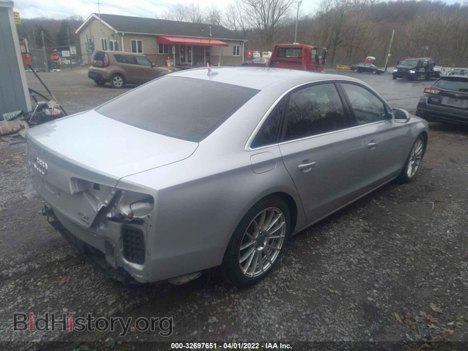 2013 AUDI A8 L - VIN: WAUR2AFD3DN017530 - Фото 4