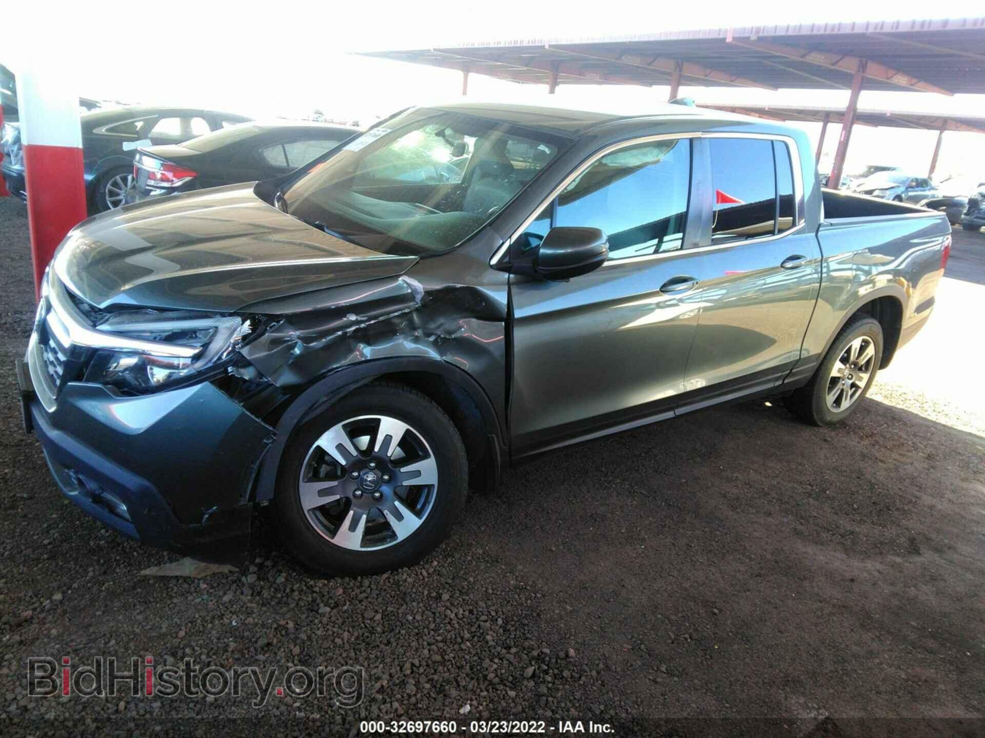2017 HONDA RIDGELINE - VIN: 5FPYK3F54HB015669 - Фото 2