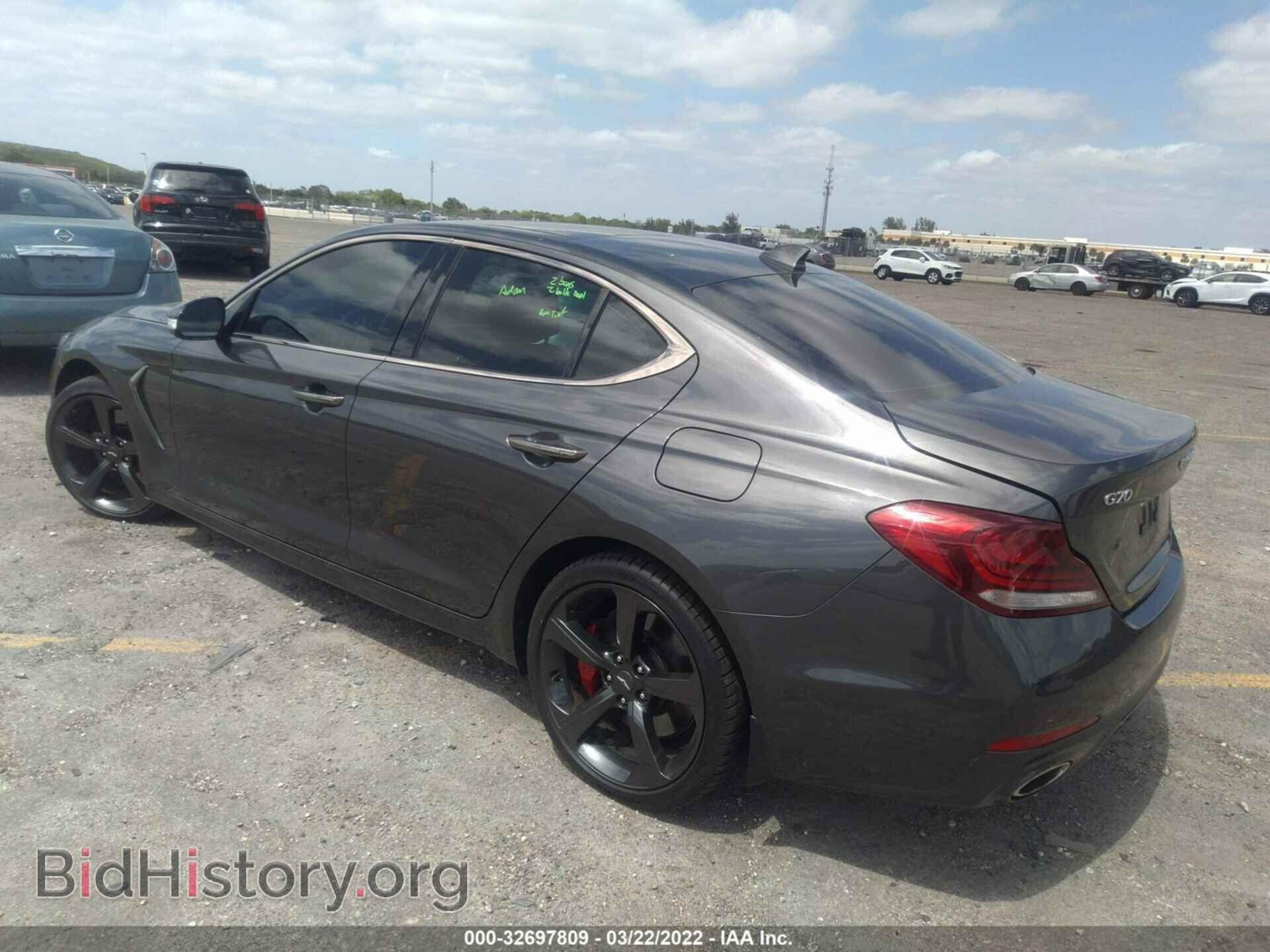 2020 GENESIS G70 - VIN: KMTG34LE4LU048751 - Фото 3