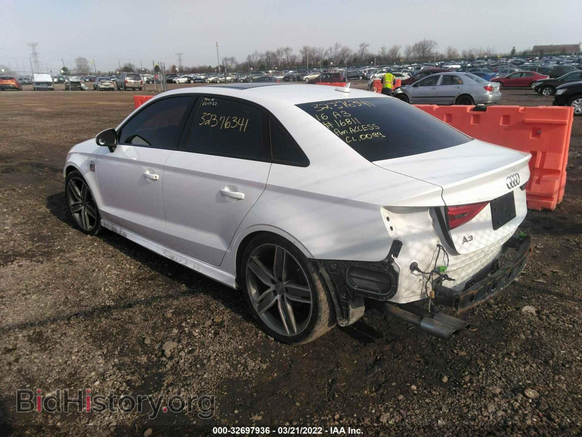 2016 AUDI A3 - VIN: WAUA7GFF5G1112380 - Фото 3