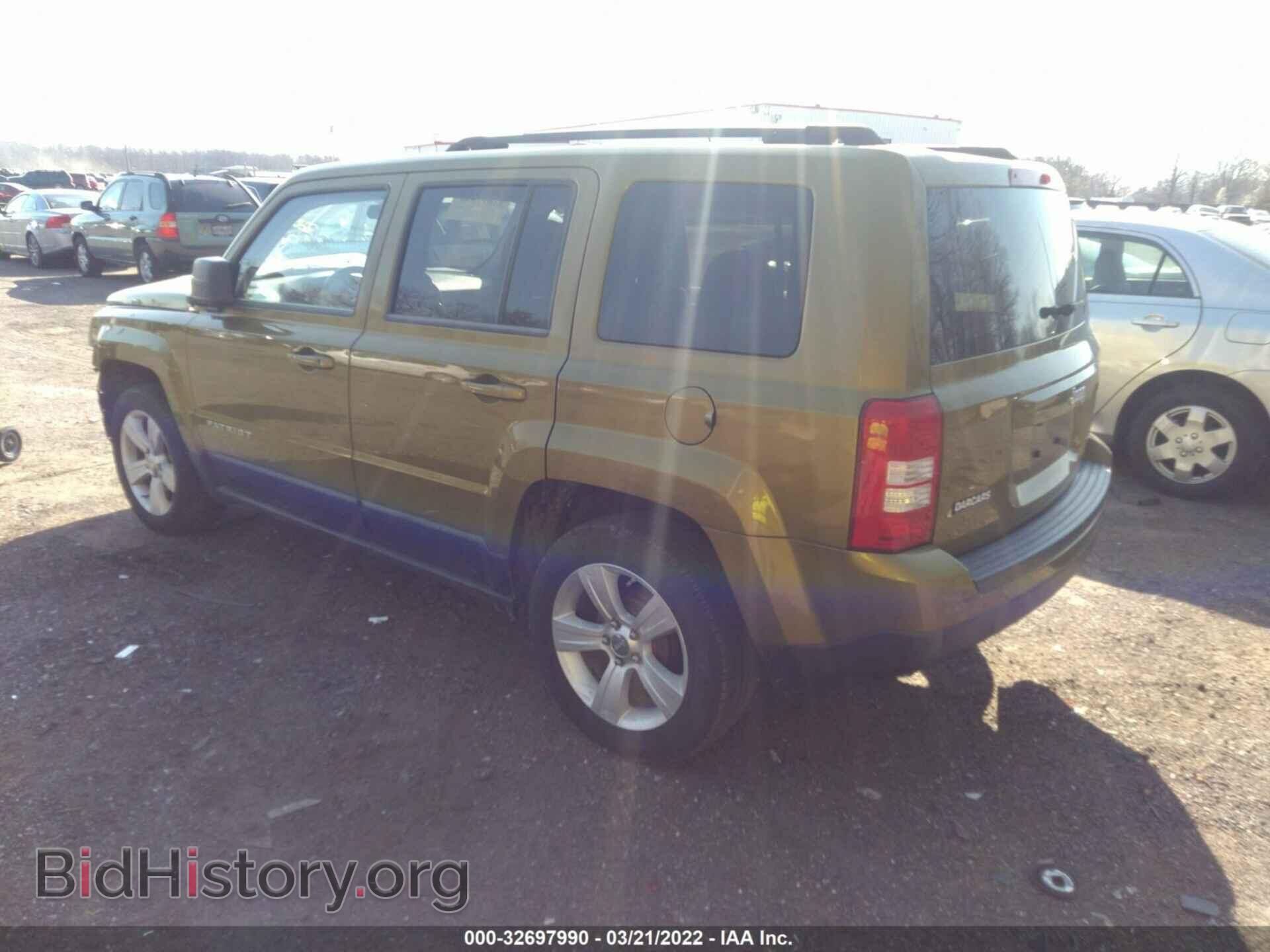 2012 JEEP PATRIOT - VIN: 1C4NJPFA0CD602468 - Фото 3