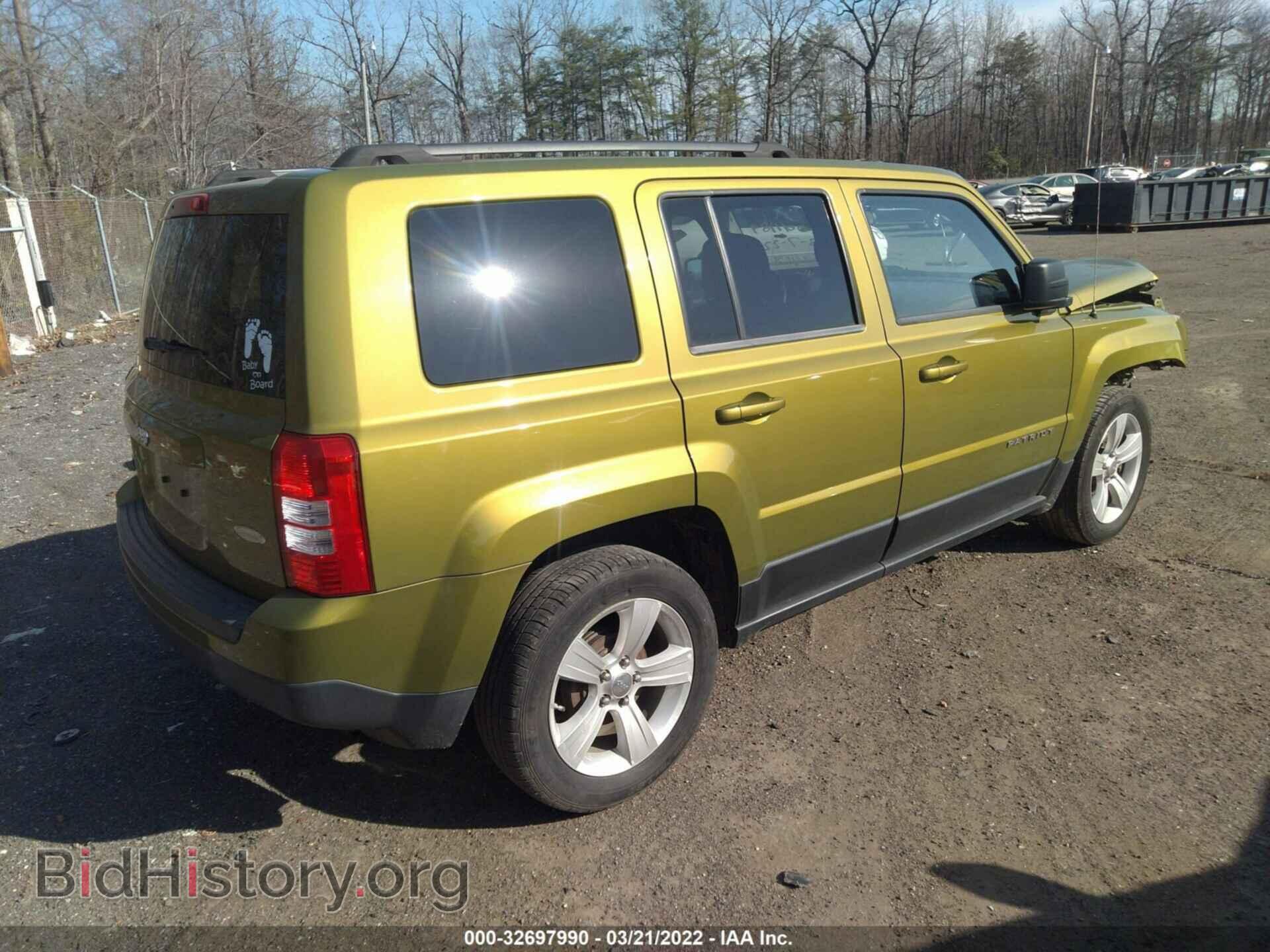 2012 JEEP PATRIOT - VIN: 1C4NJPFA0CD602468 - Фото 4