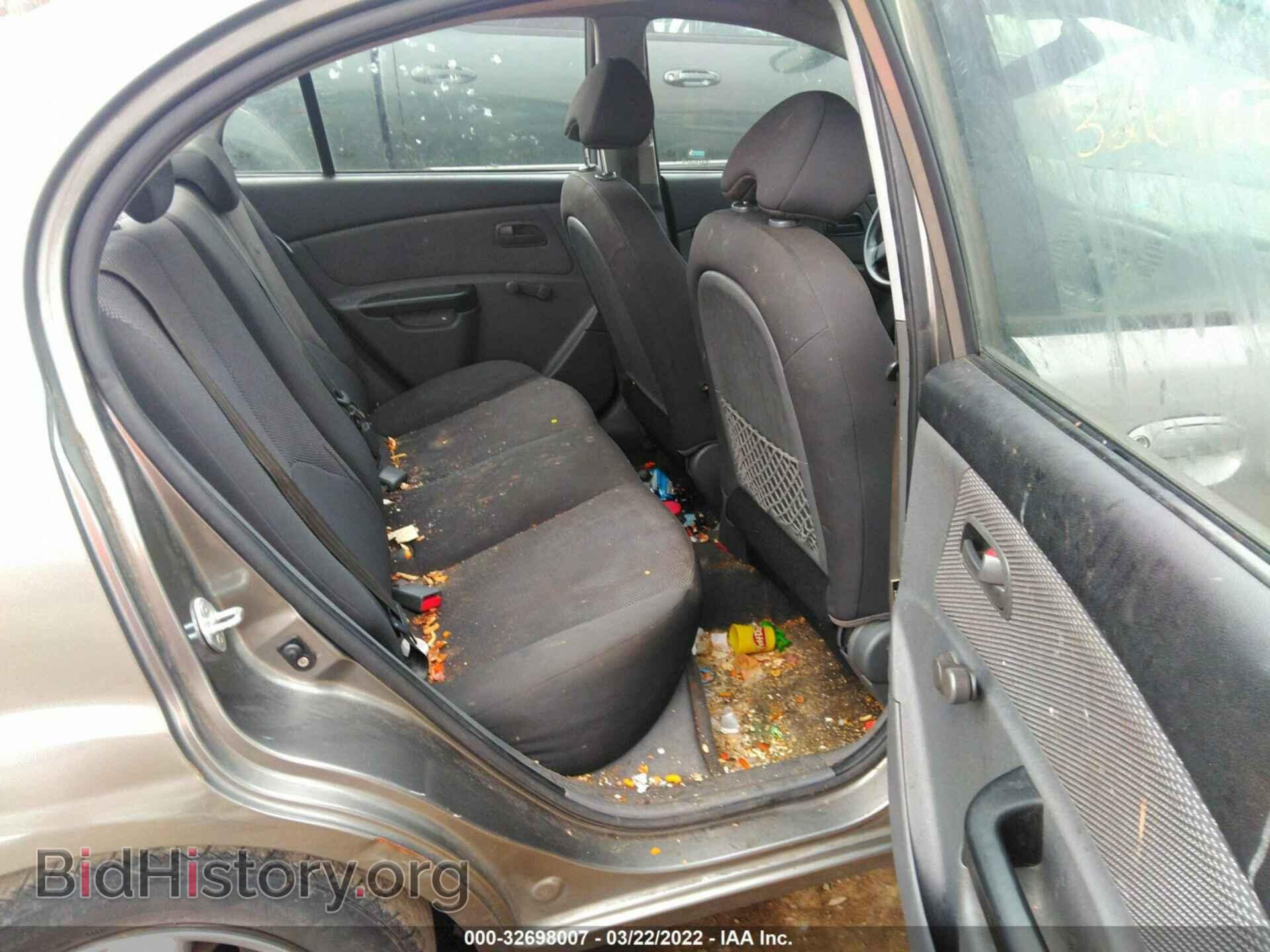 2011 KIA RIO - VIN: KNADH4A30B6848497 - Фото 8