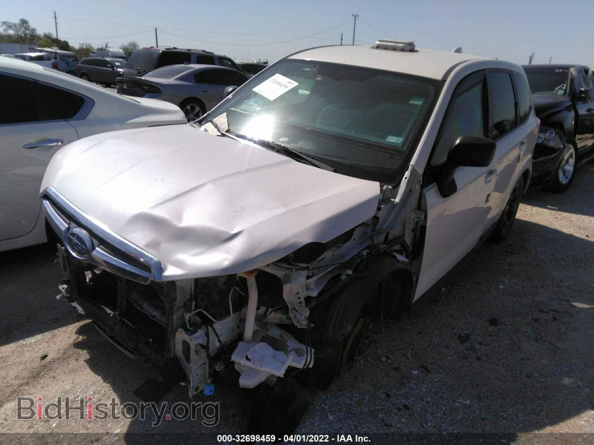 2016 SUBARU FORESTER - VIN: JF2SJAACXGH500149 - Фото 2
