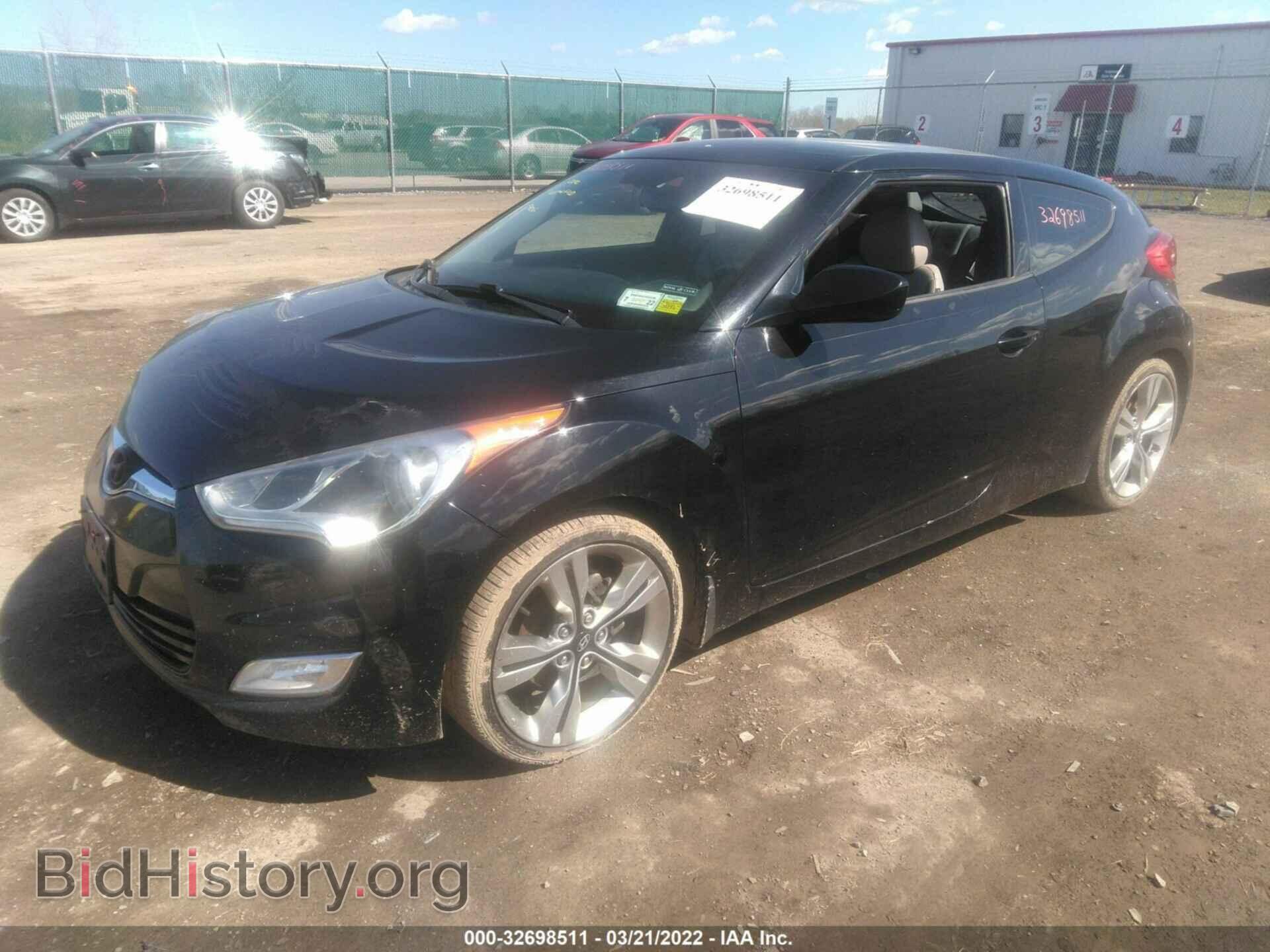 2012 HYUNDAI VELOSTER - VIN: KMHTC6AD6CU080664 - Фото 2