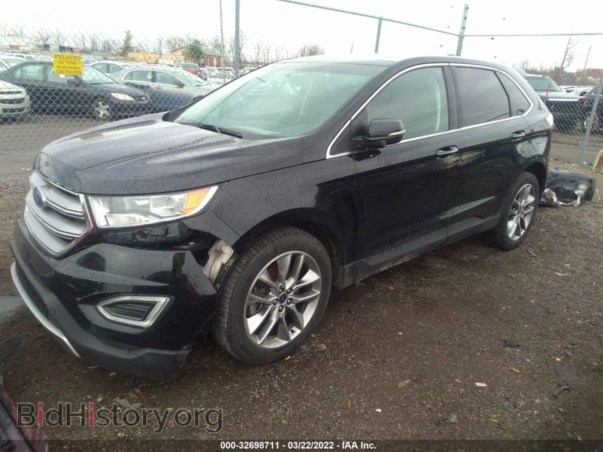 2018 FORD EDGE - VIN: 2FMPK4K90JBC28362 - Фото 2