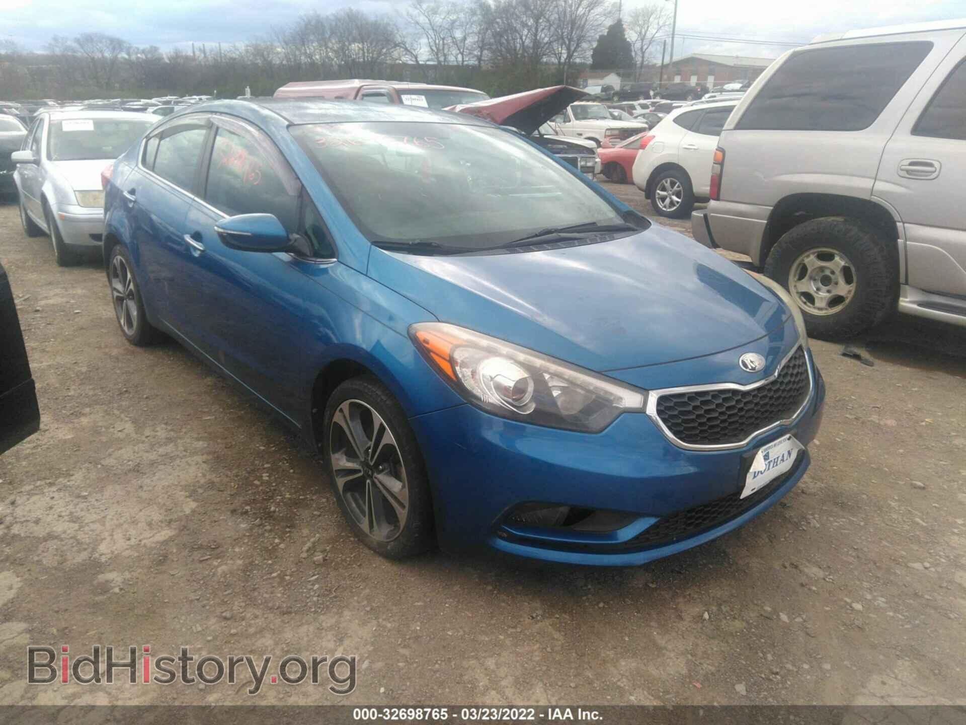 Фотография KNAFX4A84E5114737 - KIA FORTE 2014