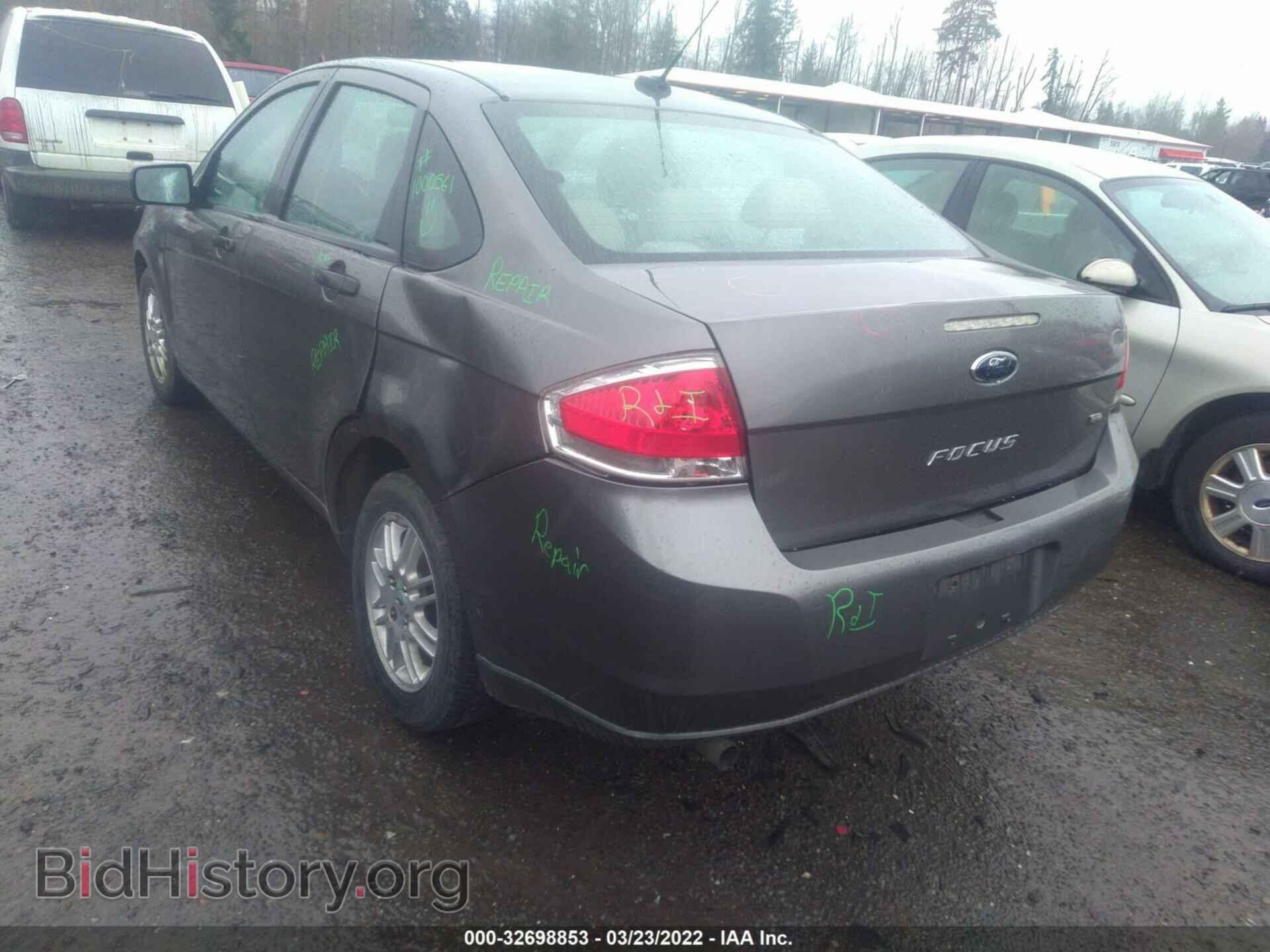 2010 FORD FOCUS - VIN: 1FAHP3FN5AW280828 - Фото 3