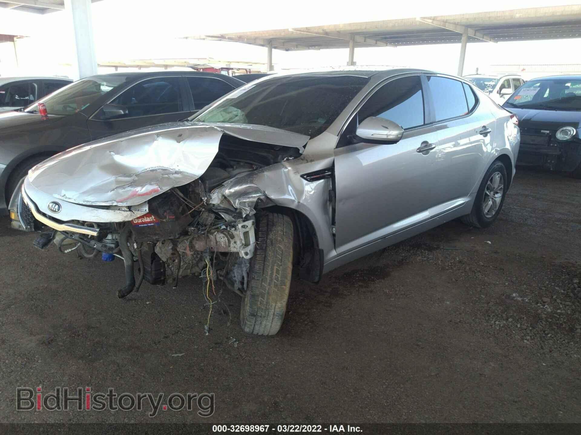2013 KIA OPTIMA - VIN: KNAGM4A72D5357613 - Фото 2