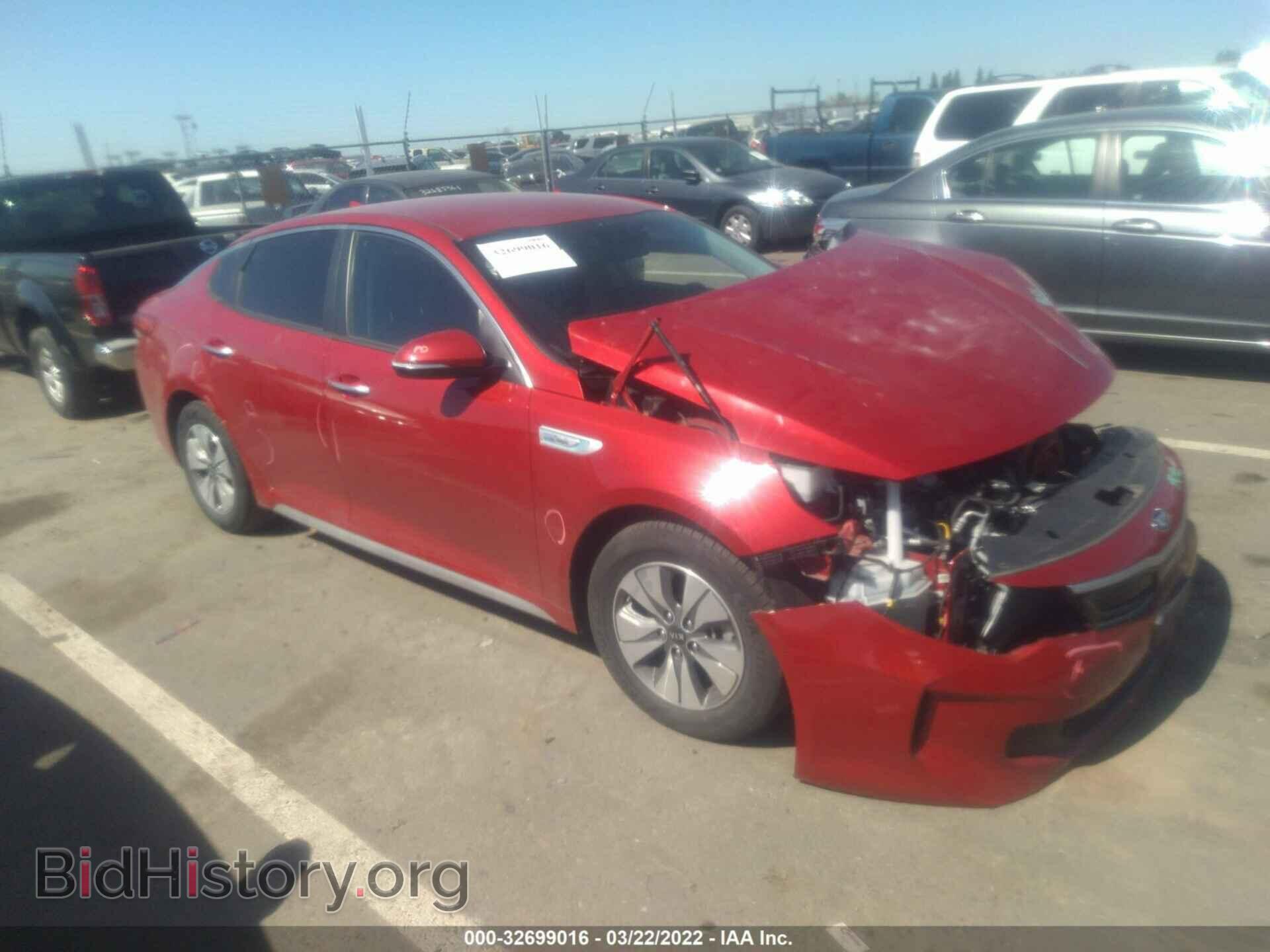Фотография KNAGU4LE7K5032142 - KIA OPTIMA HYBRID 2019
