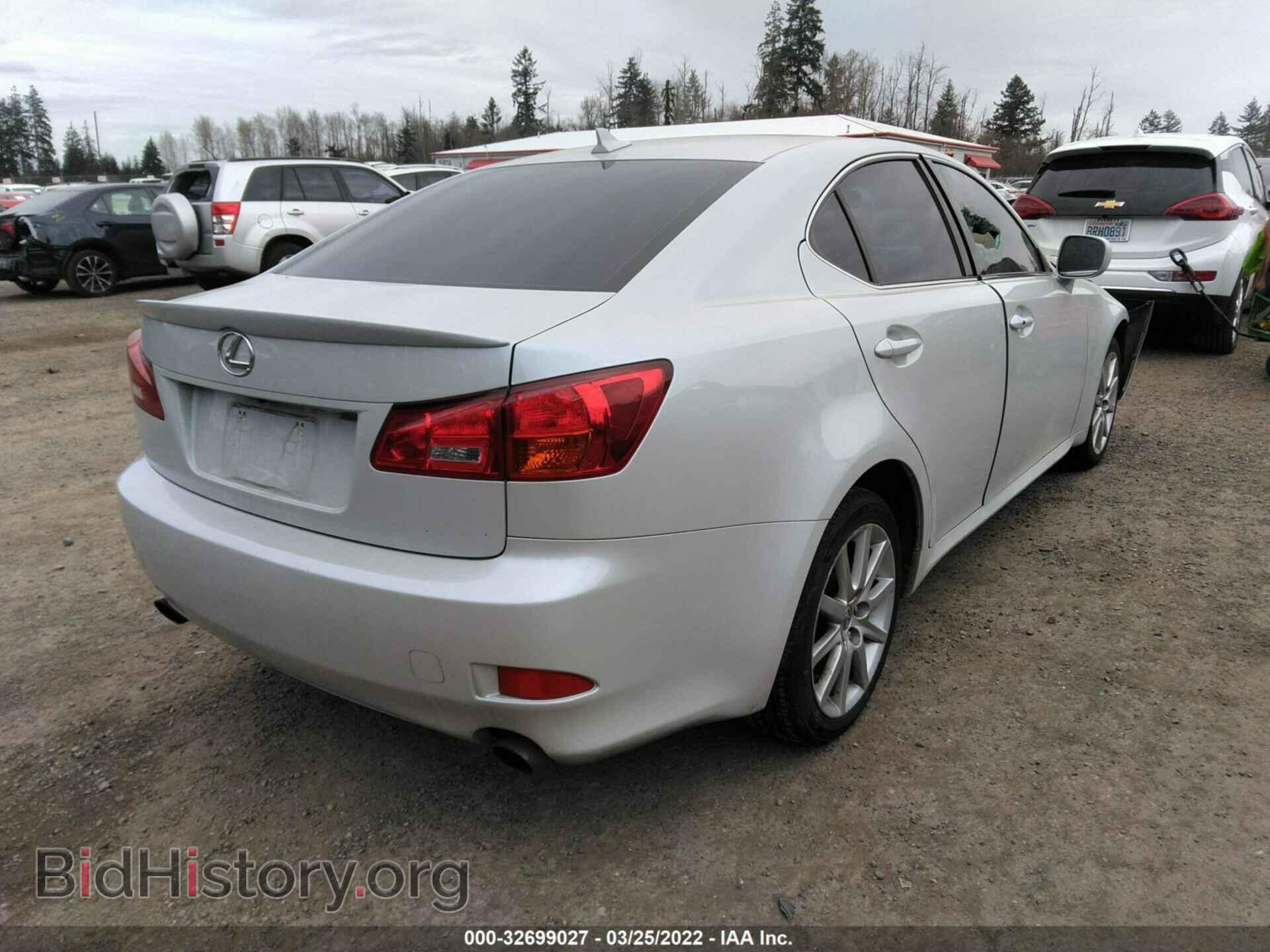 2008 LEXUS IS 250 - VIN: JTHCK262385021868 - Фото 4
