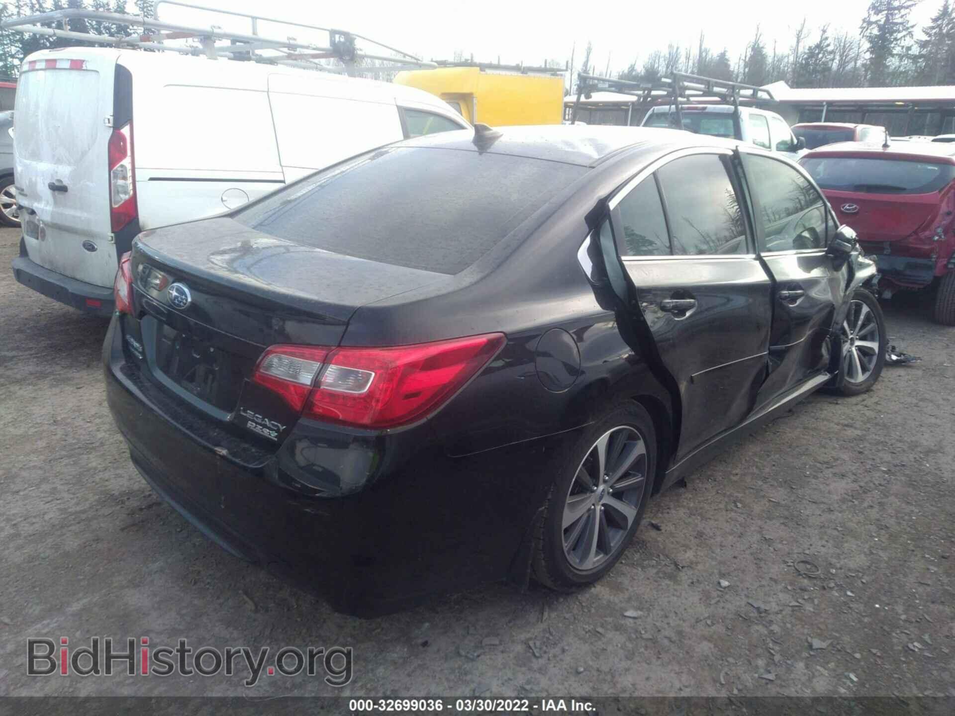 2016 SUBARU LEGACY - VIN: 4S3BNAN60G3029164 - Фото 4