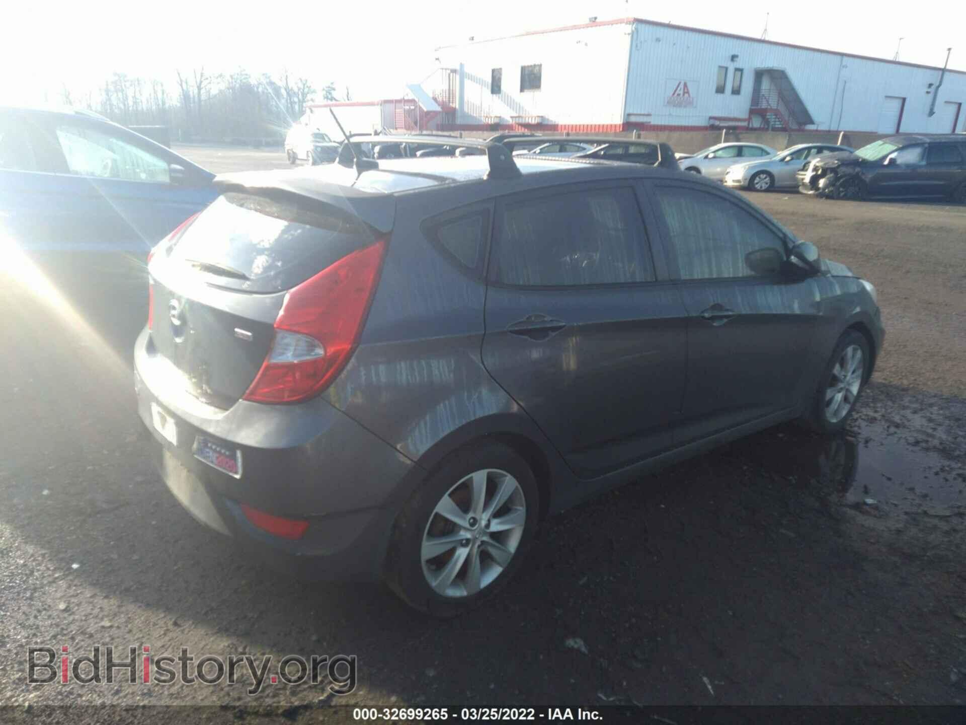 2013 HYUNDAI ACCENT - VIN: KMHCU5AE9DU098609 - Фото 4