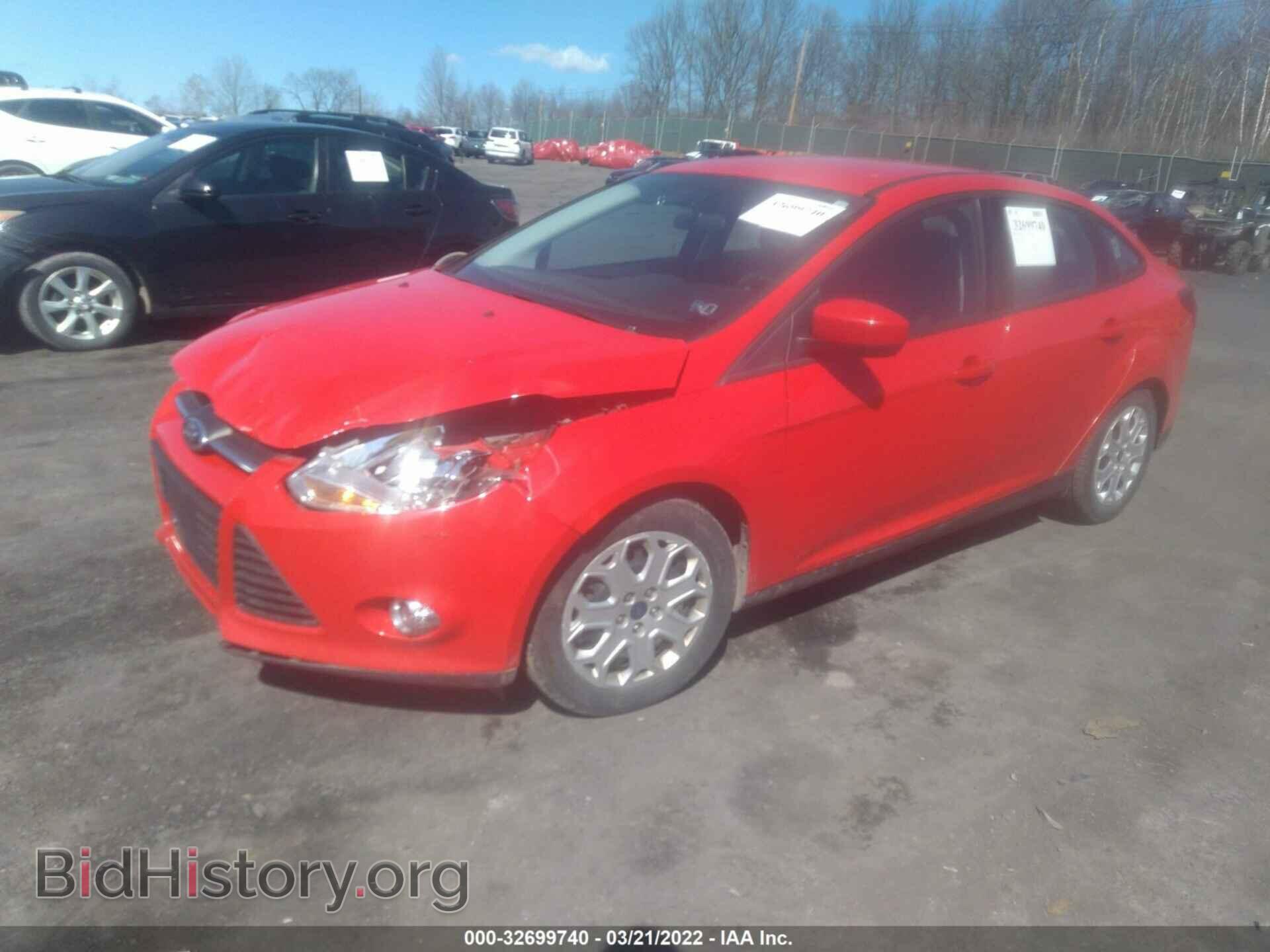 2012 FORD FOCUS - VIN: 1FAHP3F25CL446744 - Фото 2