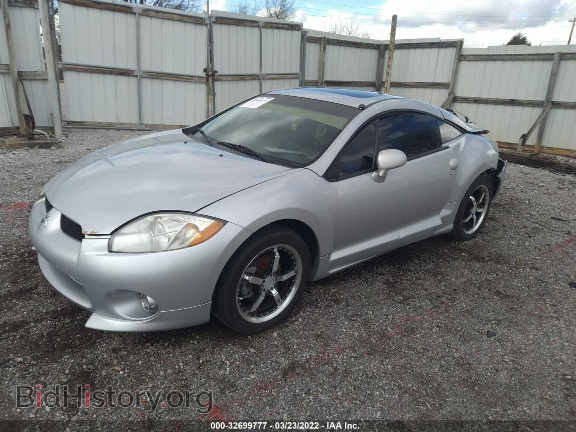 2007 MITSUBISHI ECLIPSE - VIN: 4A3AK64F27E055463 - Фото 2
