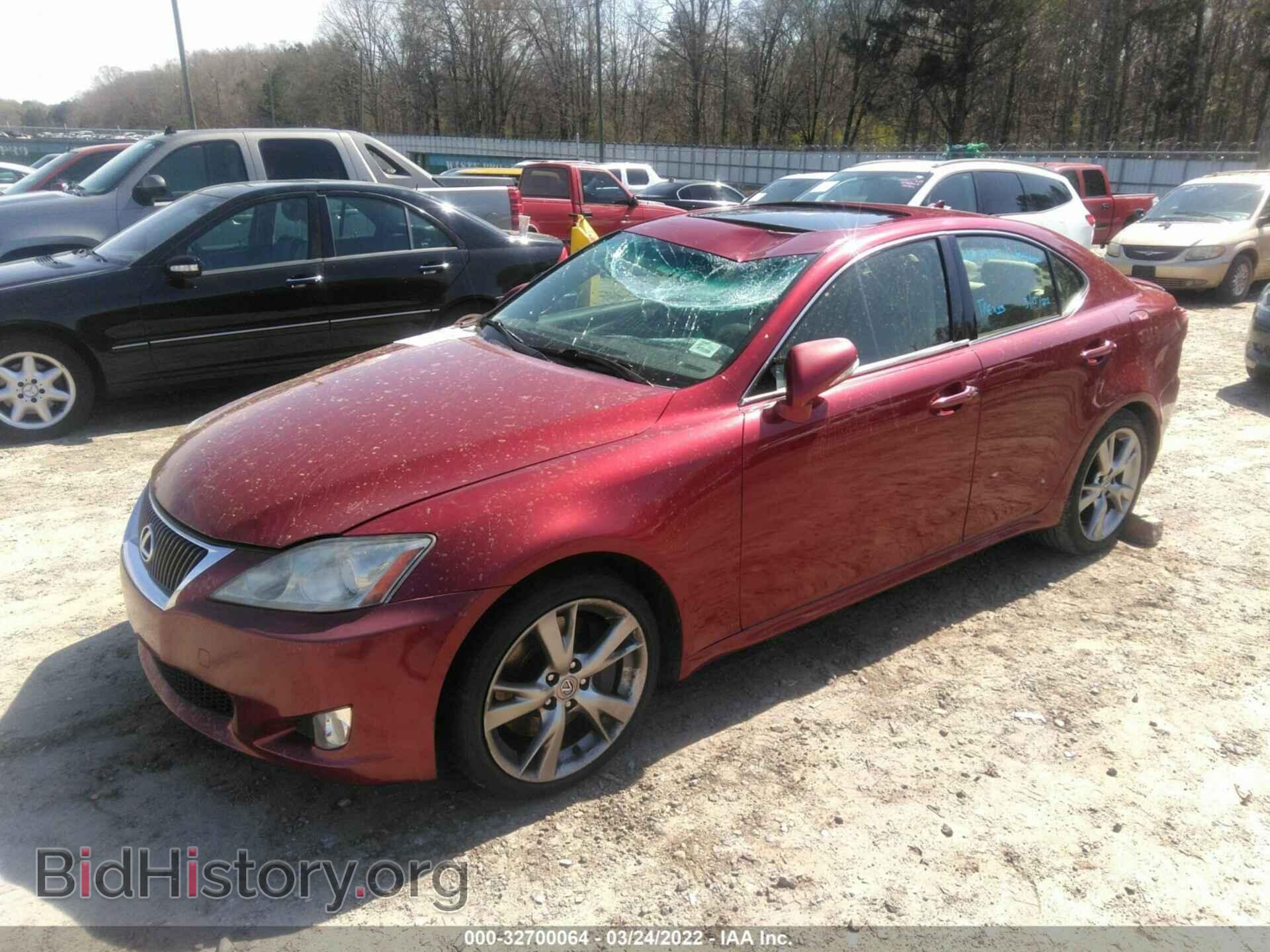2010 LEXUS IS 350 - VIN: JTHBE5C20A5024547 - Фото 2