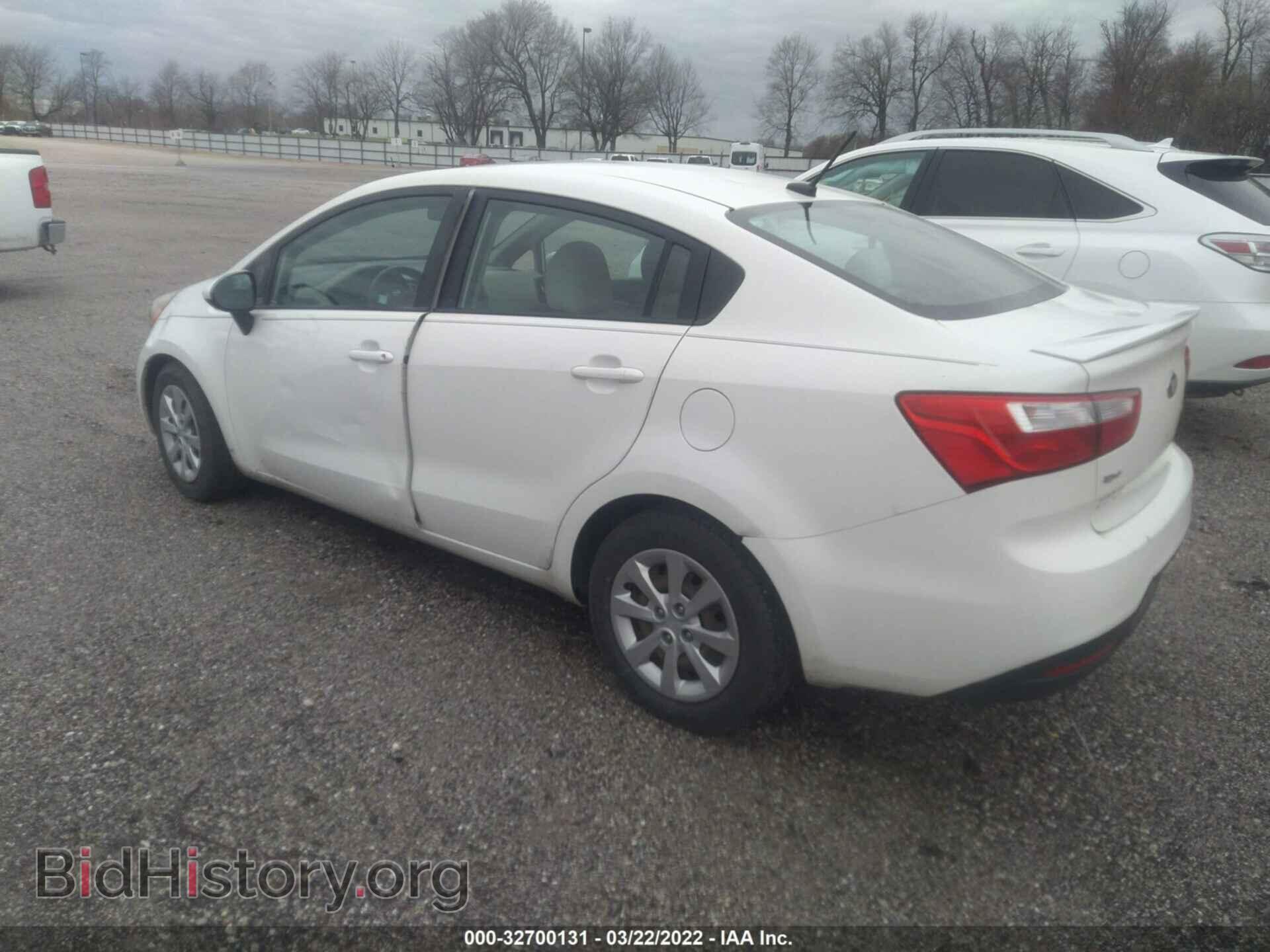 2013 KIA RIO - VIN: KNADM4A34D6306883 - Фото 3