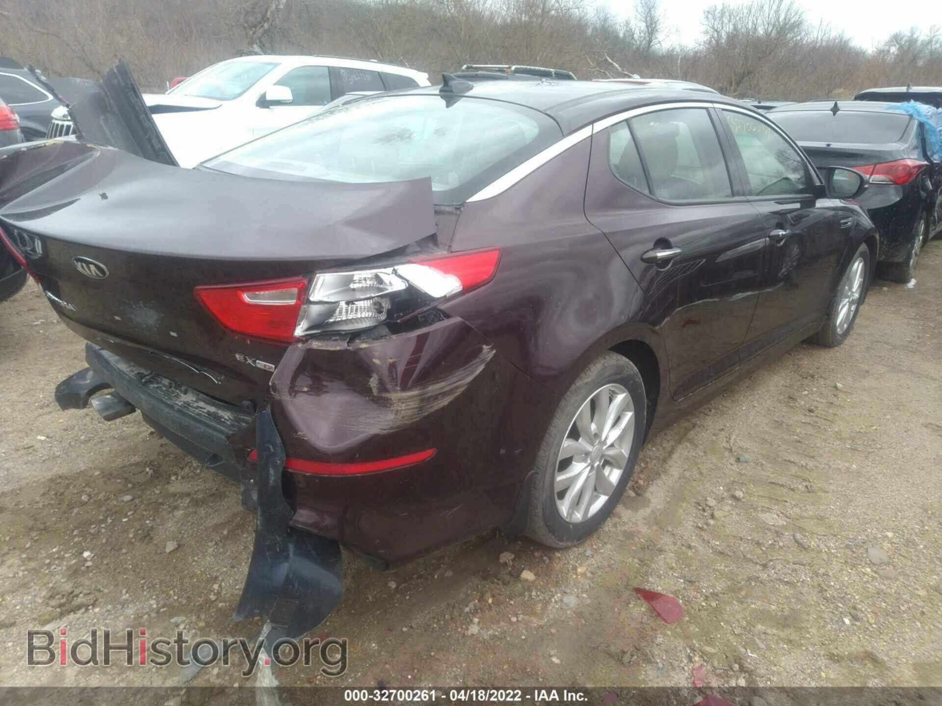2015 KIA OPTIMA - VIN: 5XXGN4A70FG364610 - Photo 4