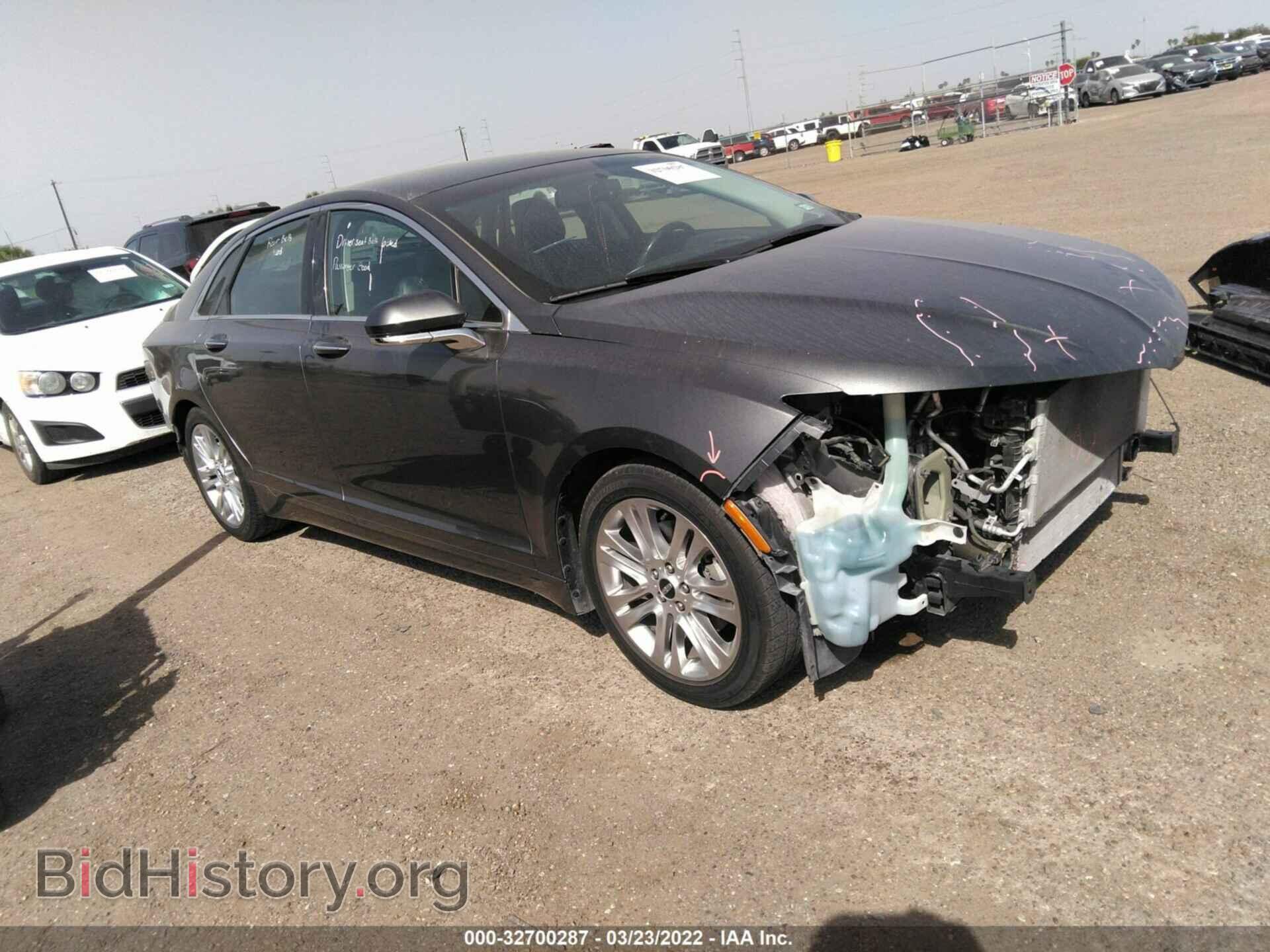 Photo 3LN6L2G95GR600925 - LINCOLN MKZ 2016