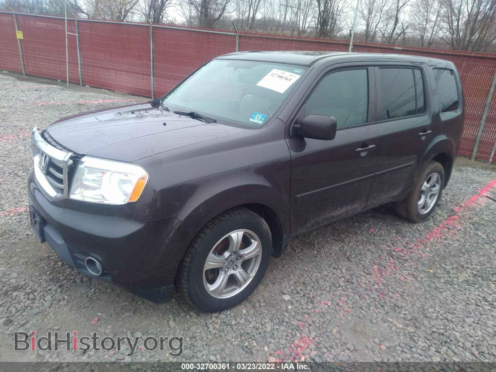 2013 HONDA PILOT - VIN: 5FNYF4H79DB051787 - Фото 2