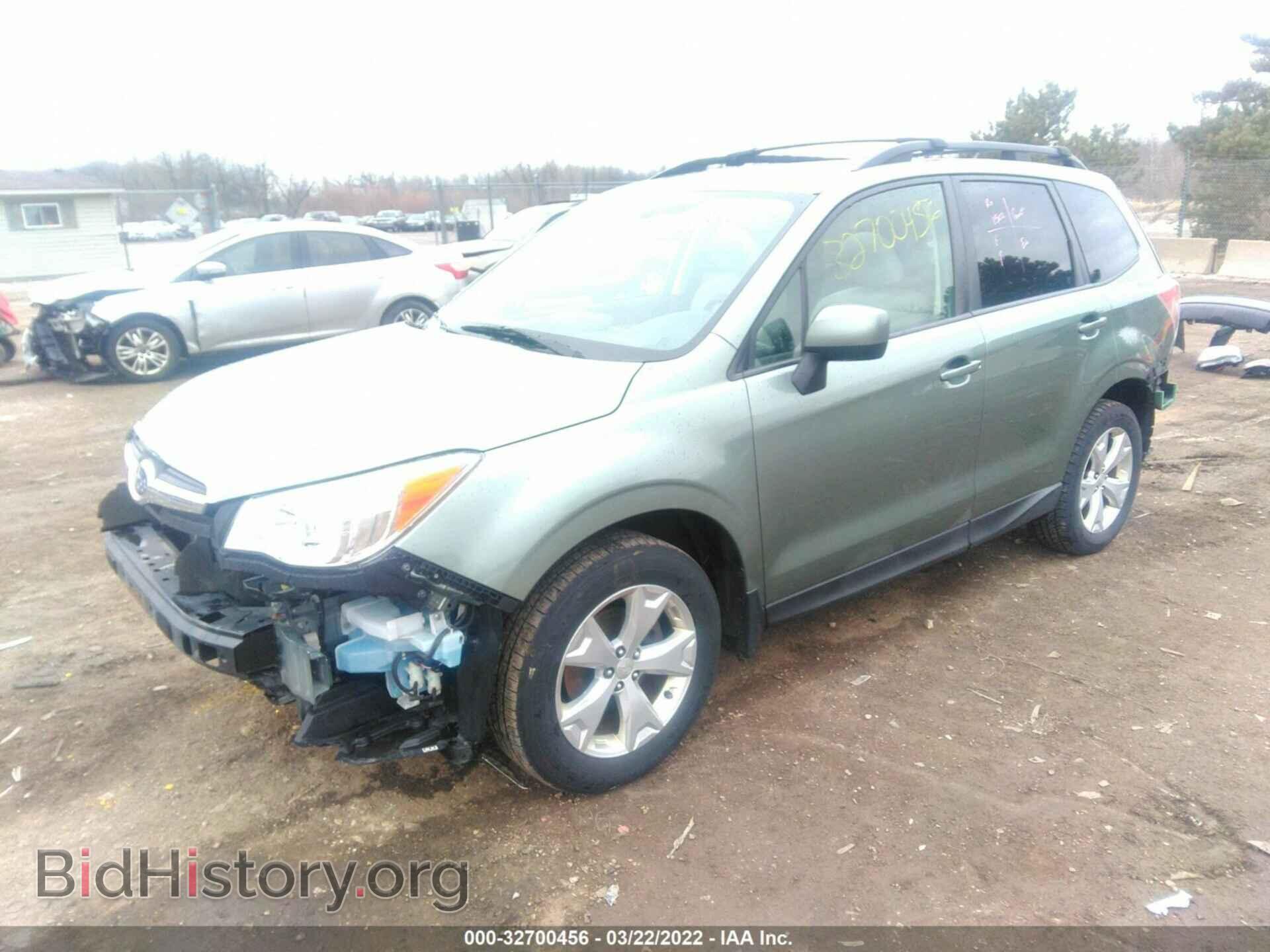 2014 SUBARU FORESTER - VIN: JF2SJAEC1EH454234 - Фото 2
