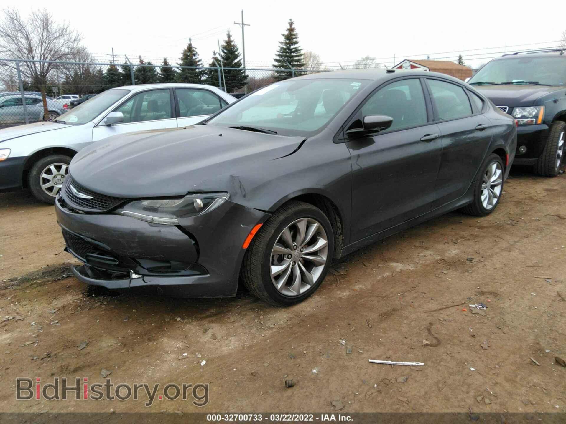 2015 CHRYSLER 200 - VIN: 1C3CCCBBXFN737453 - Фото 2