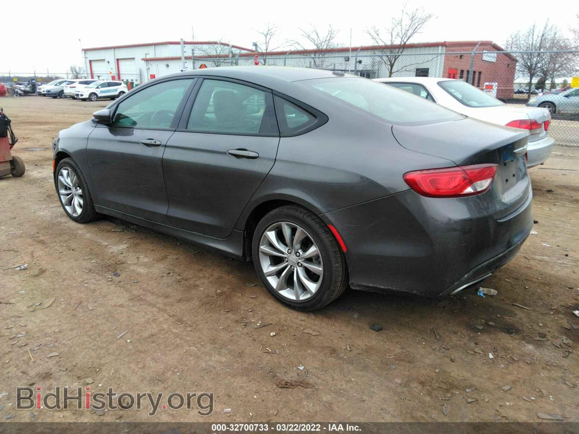 2015 CHRYSLER 200 - VIN: 1C3CCCBBXFN737453 - Фото 3