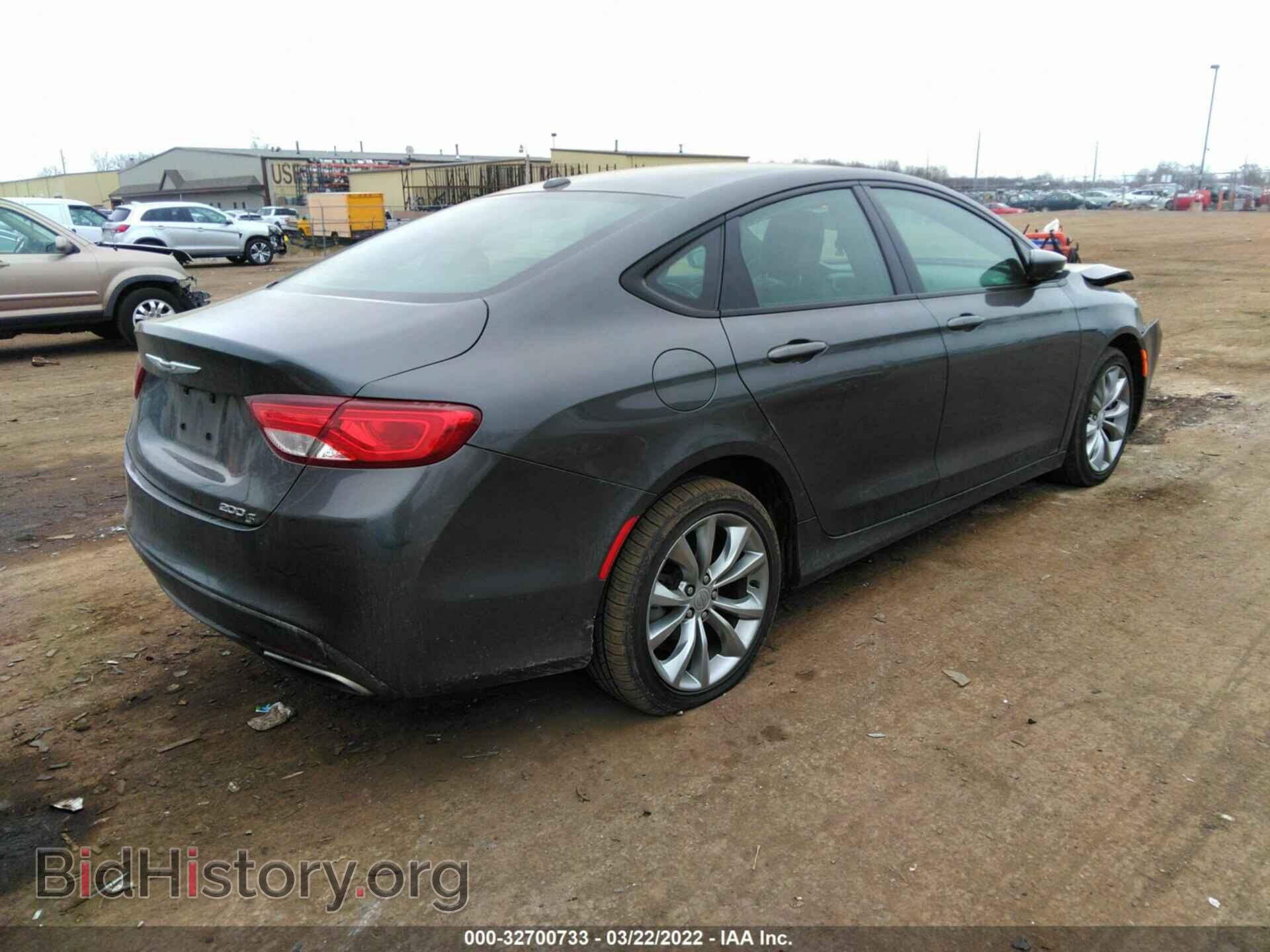 2015 CHRYSLER 200 - VIN: 1C3CCCBBXFN737453 - Фото 4