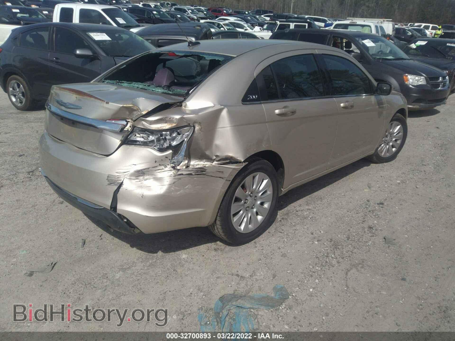 2013 CHRYSLER 200 - VIN: 1C3CCBAB2DN641857 - Photo 4