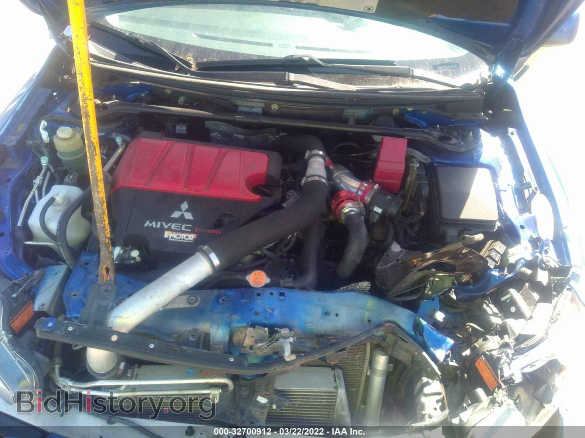 2012 MITSUBISHI LANCER EVOLUTION - VIN: JA32W8FV5CU028428 - Фото 10