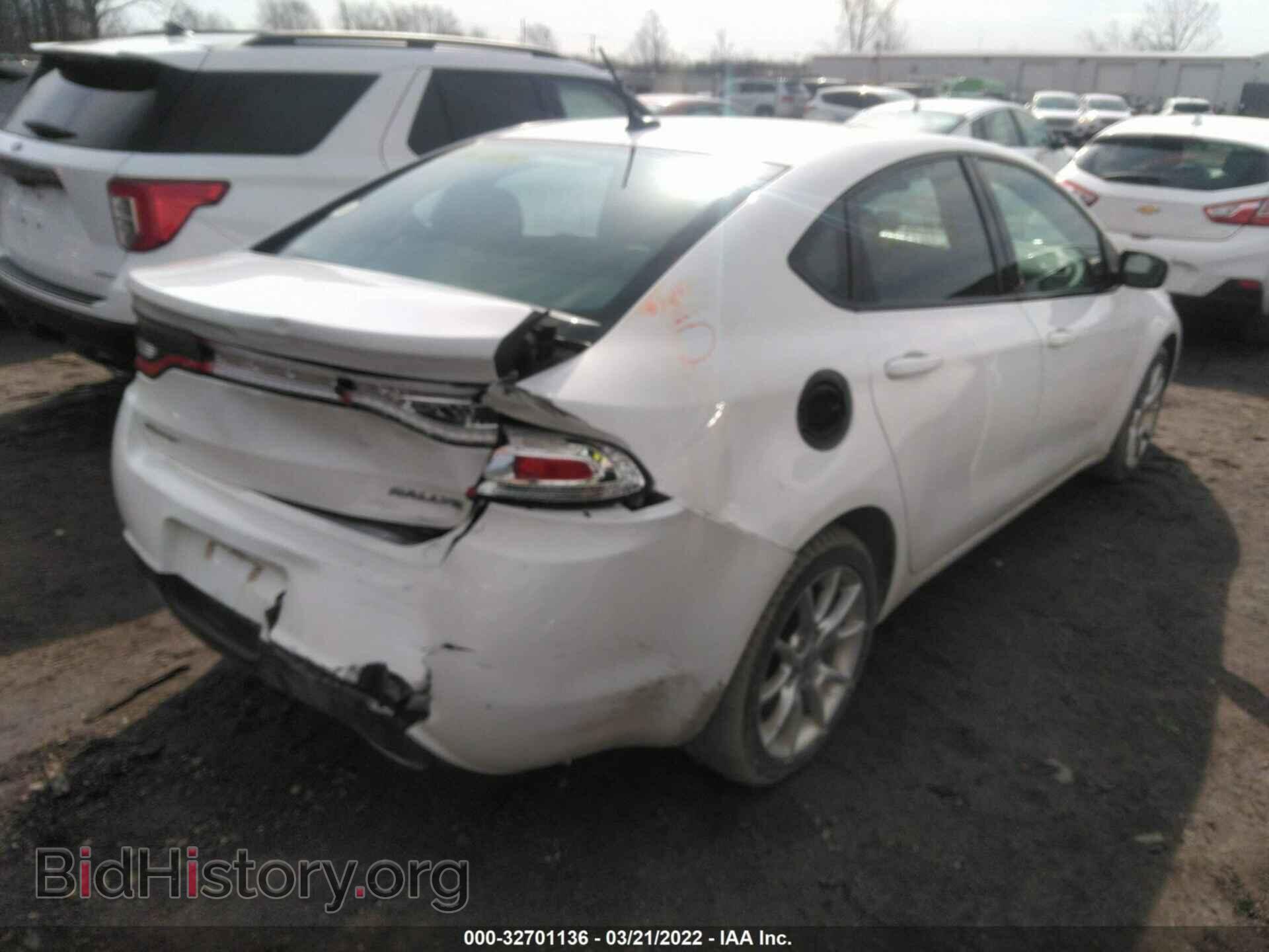 2013 DODGE DART - VIN: 1C3CDFBA1DD155928 - Фото 4