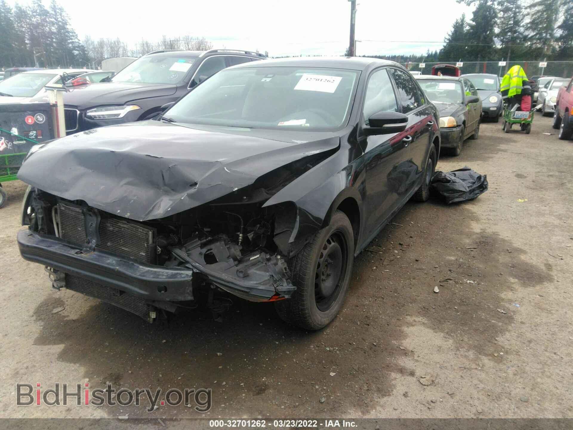 2014 VOLKSWAGEN PASSAT - VIN: 1VWAH7A38EC002855 - Фото 2
