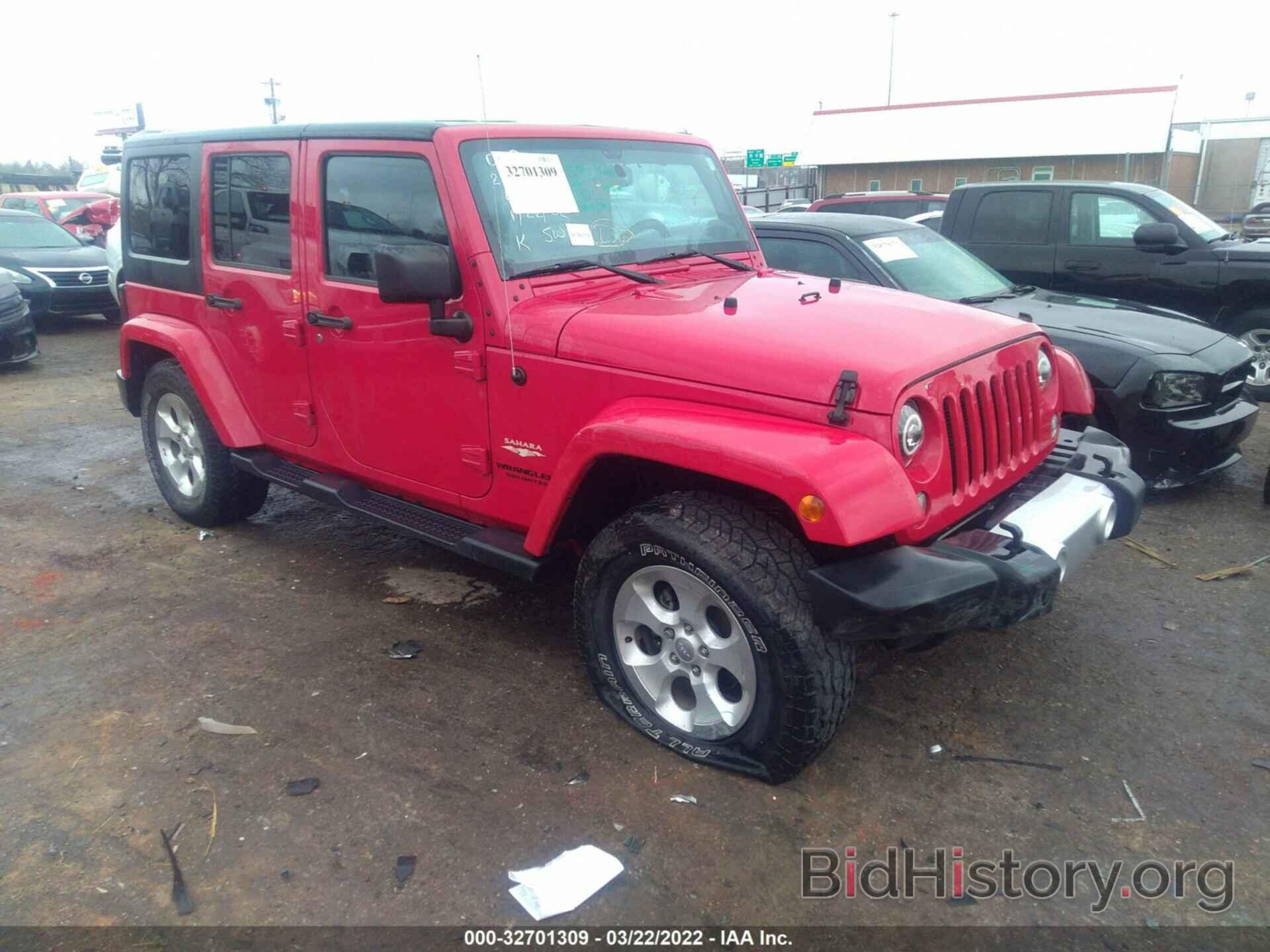 Photo 1C4BJWEGXEL230083 - JEEP WRANGLER UNLIMITED 2014