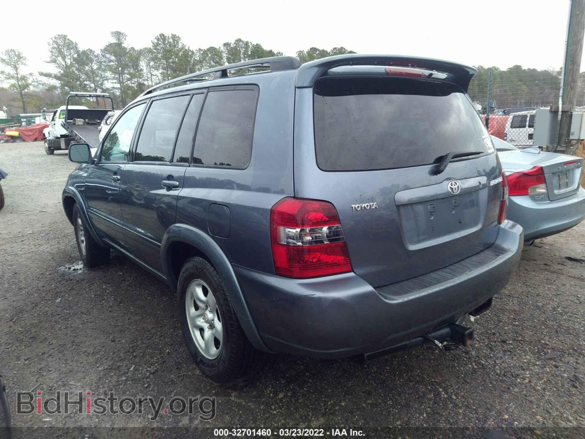 2007 TOYOTA HIGHLANDER - VIN: JTEGD21A670158001 - Фото 3