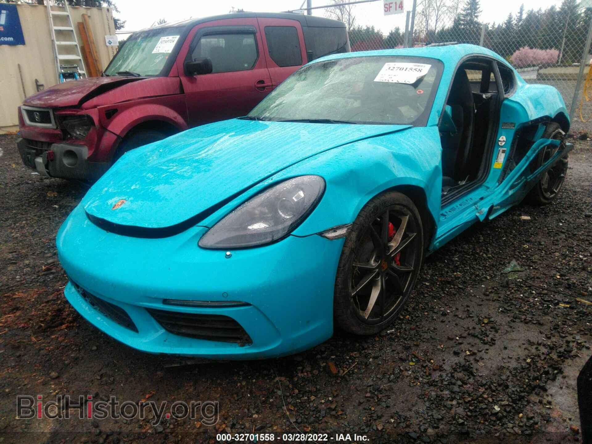 2017 PORSCHE 718 CAYMAN - VIN: WP0AB2A82HS285170 - Фото 2
