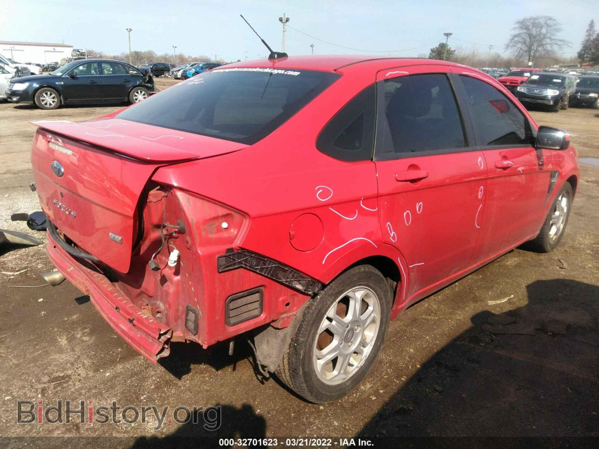 2008 FORD FOCUS - VIN: 1FAHP35N18W203143 - Фото 4