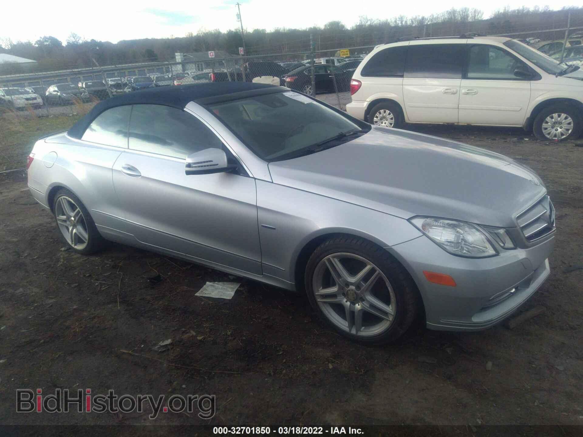 Фотография WDDKK5KF9CF144557 - MERCEDES-BENZ E-CLASS 2012