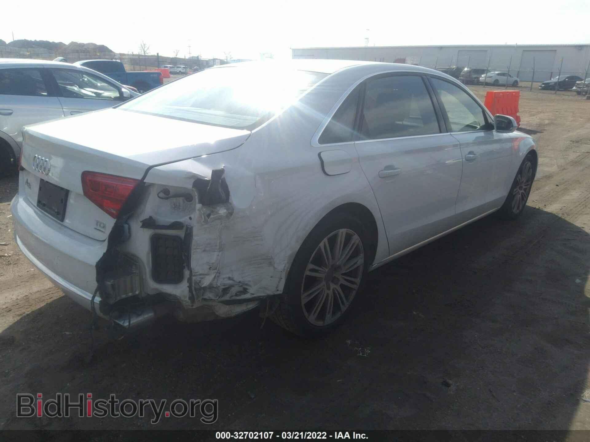 2014 AUDI A8 L - VIN: WAURMAFD2EN003811 - Фото 4