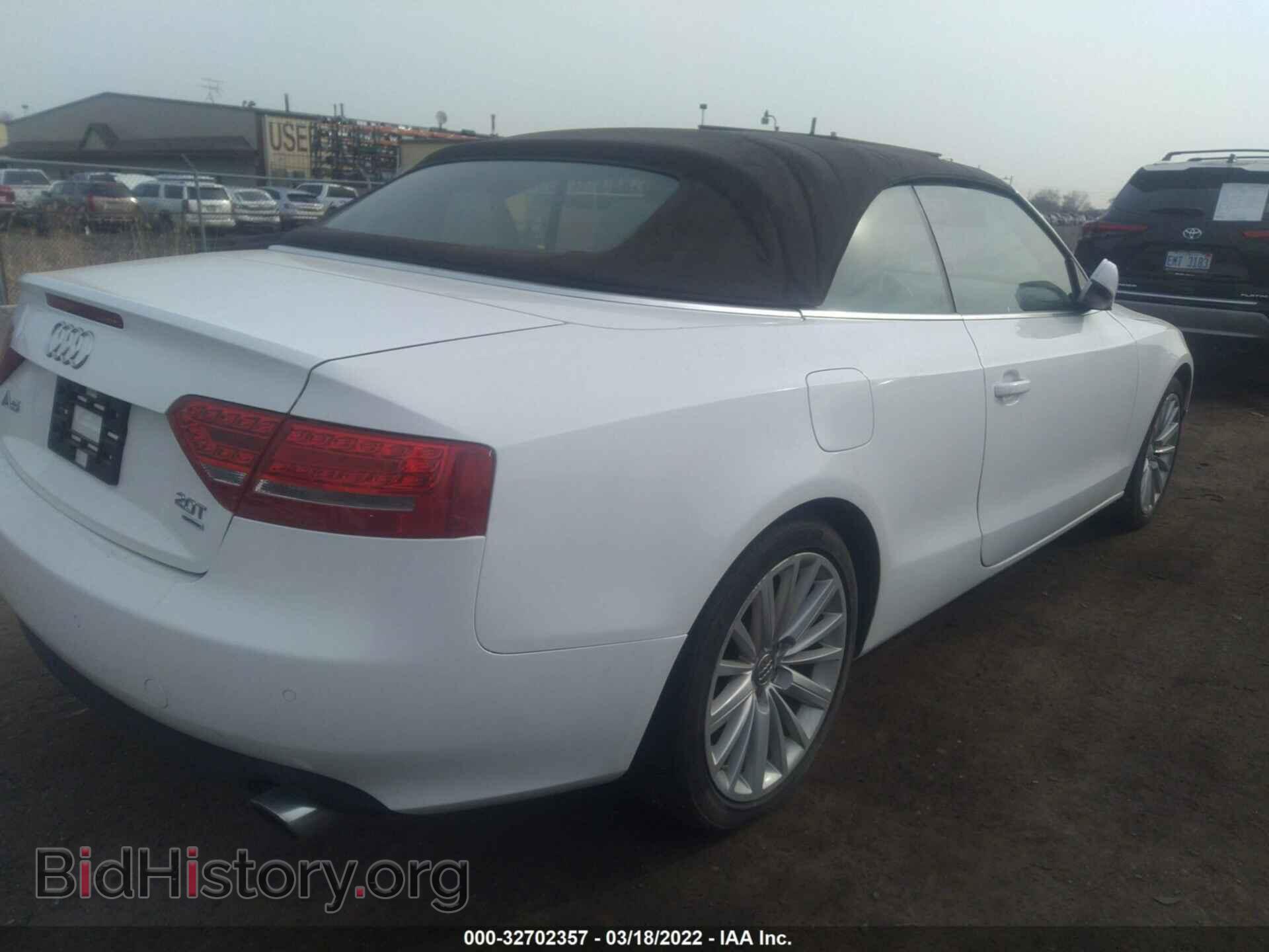 2011 AUDI A5 - VIN: WAULFAFH4BN016767 - Фото 4