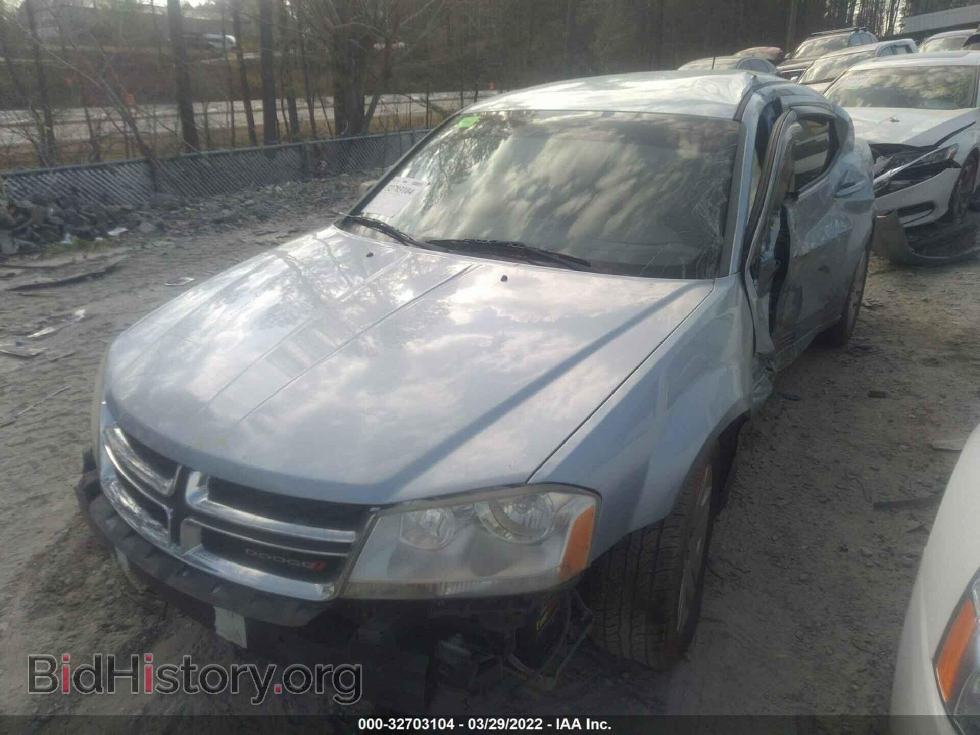 2013 DODGE AVENGER - VIN: 1C3CDZAG8DN747828 - Фото 2