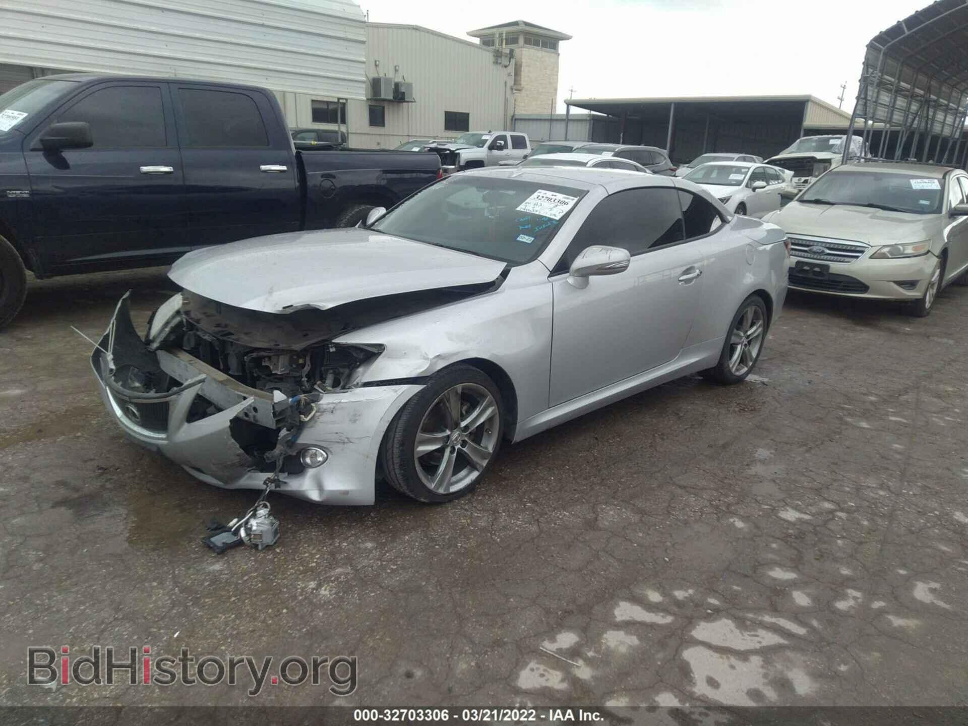 2012 LEXUS IS 250C - VIN: JTHFF2C29C2523073 - Фото 2