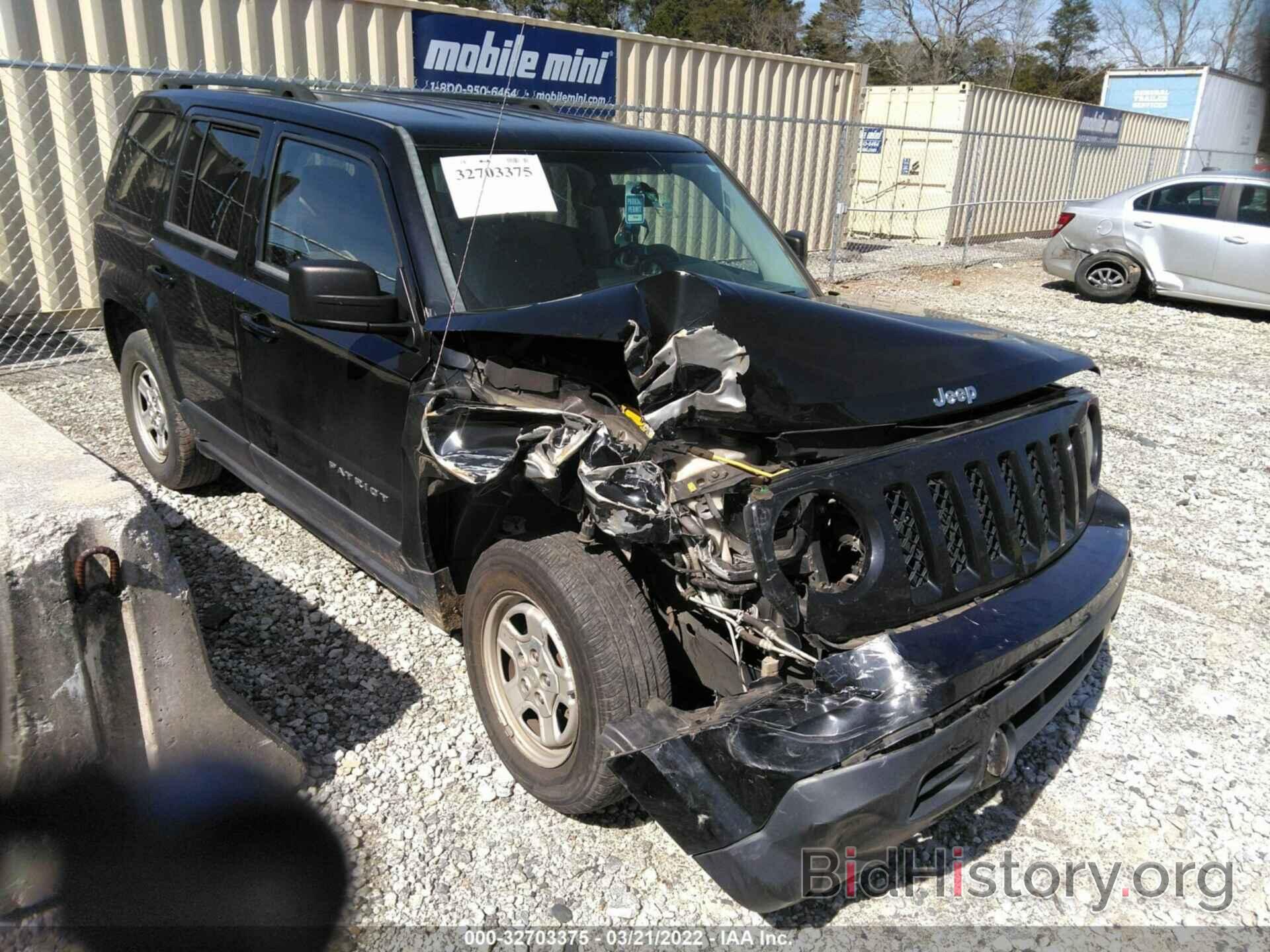 Фотография 1C4NJPBB2ED849167 - JEEP PATRIOT 2014