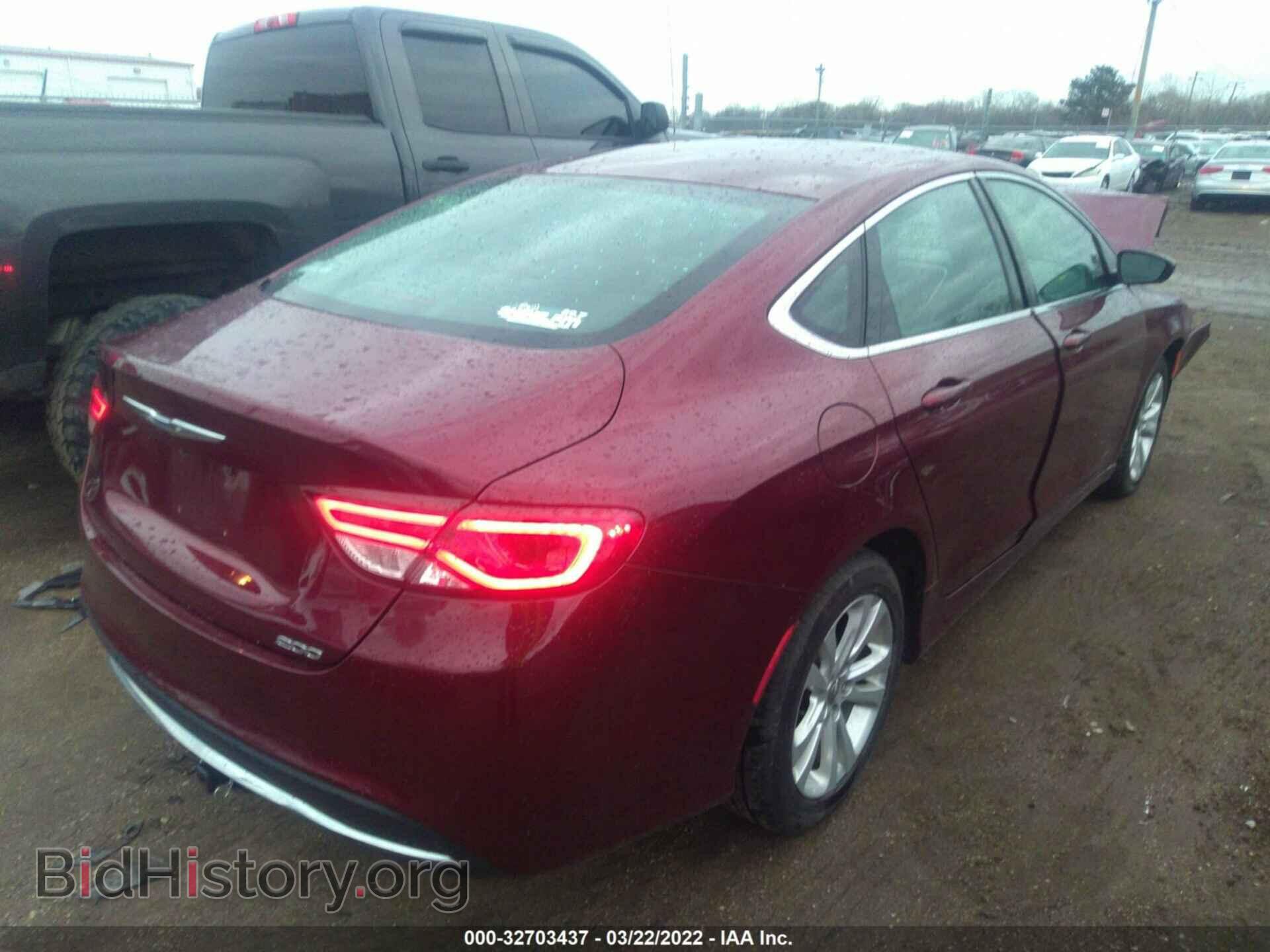 2016 CHRYSLER 200 - VIN: 1C3CCCAB8GN115596 - Фото 2