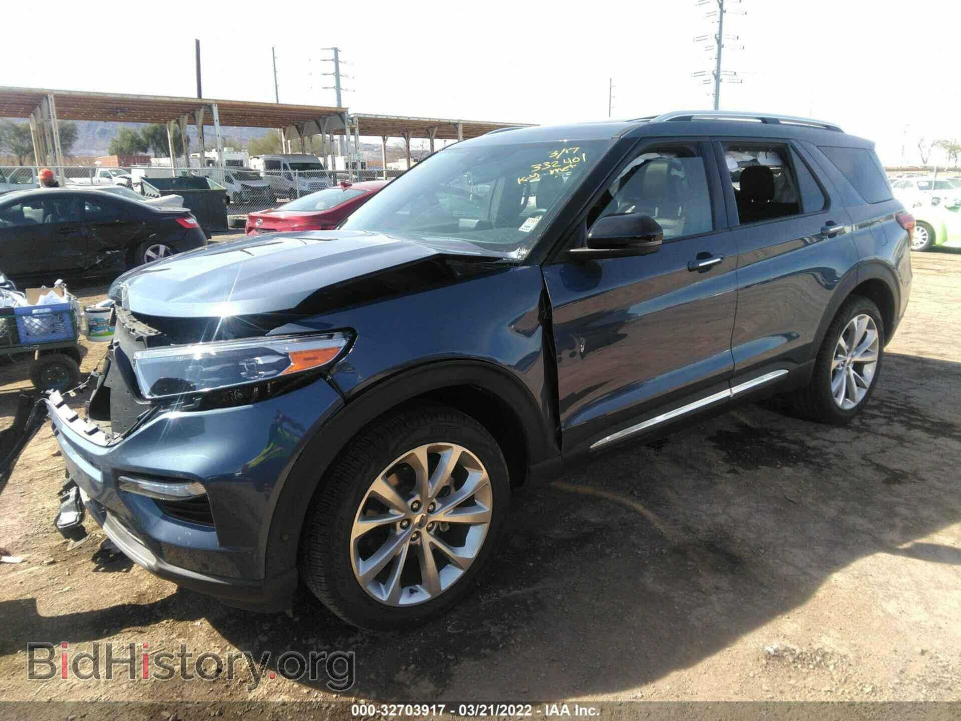 2021 FORD EXPLORER - VIN: 1FM5K8HC3MGA33578 - Фото 2