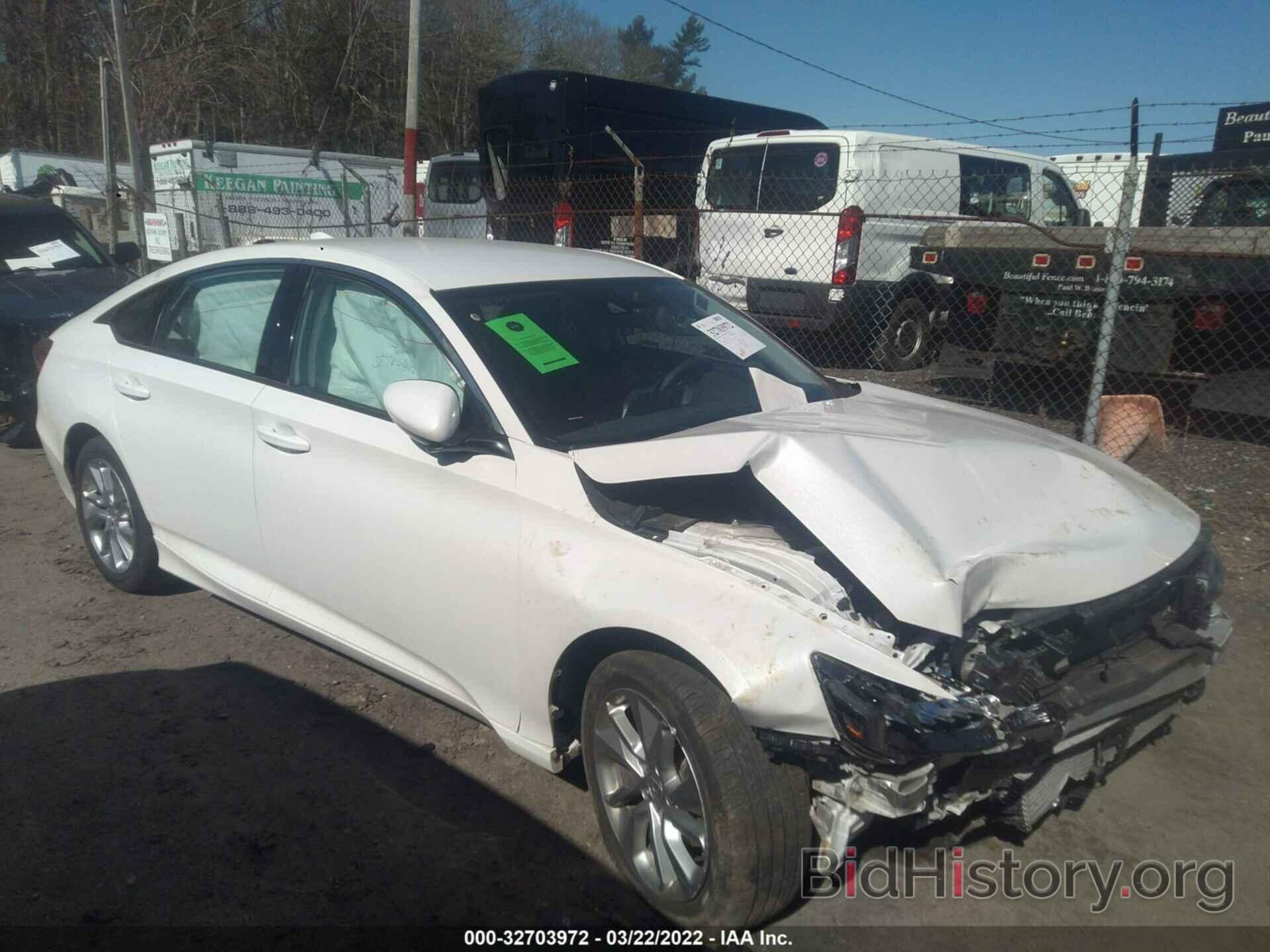 Photo 1HGCV1F12LA046739 - HONDA ACCORD SEDAN 2020