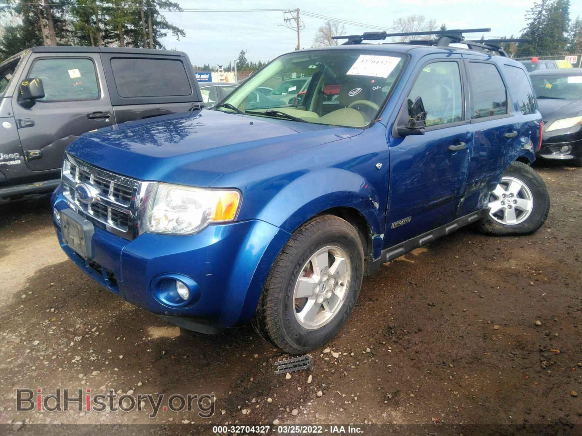 2008 FORD ESCAPE - VIN: 1FMCU93168KC98754 - Фото 2