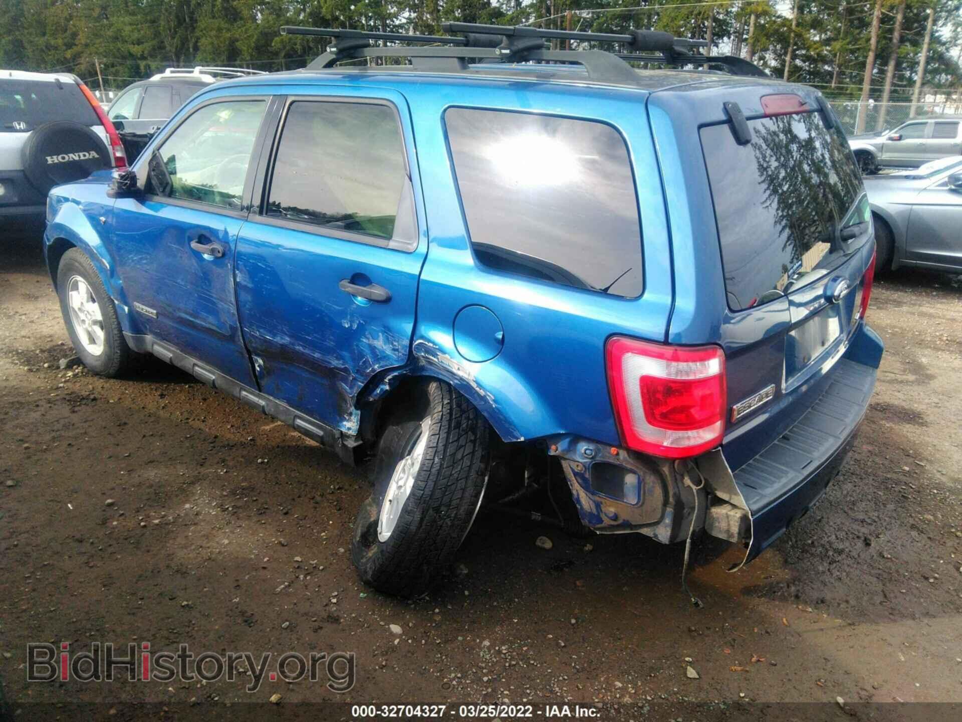 2008 FORD ESCAPE - VIN: 1FMCU93168KC98754 - Фото 3