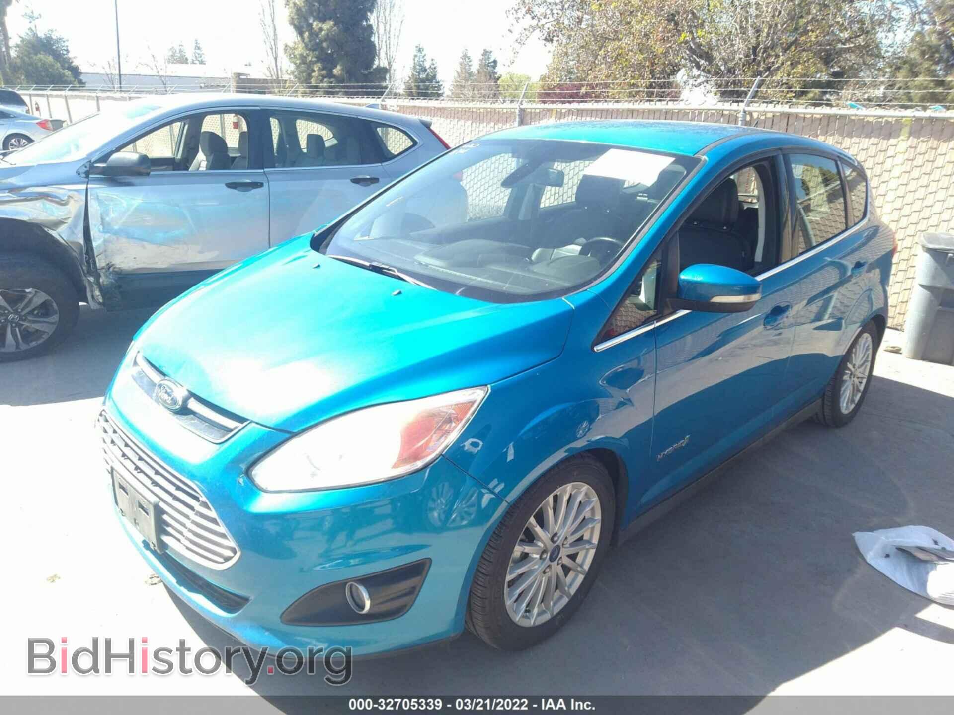 2013 FORD C-MAX HYBRID - VIN: 1FADP5BU4DL527043 - Фото 2