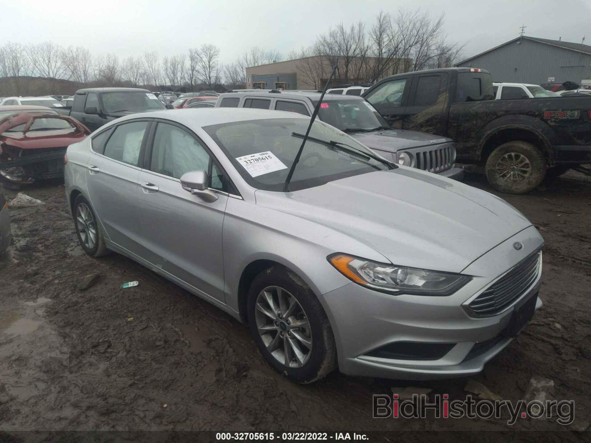 Photo 3FA6P0HD1HR362630 - FORD FUSION 2017