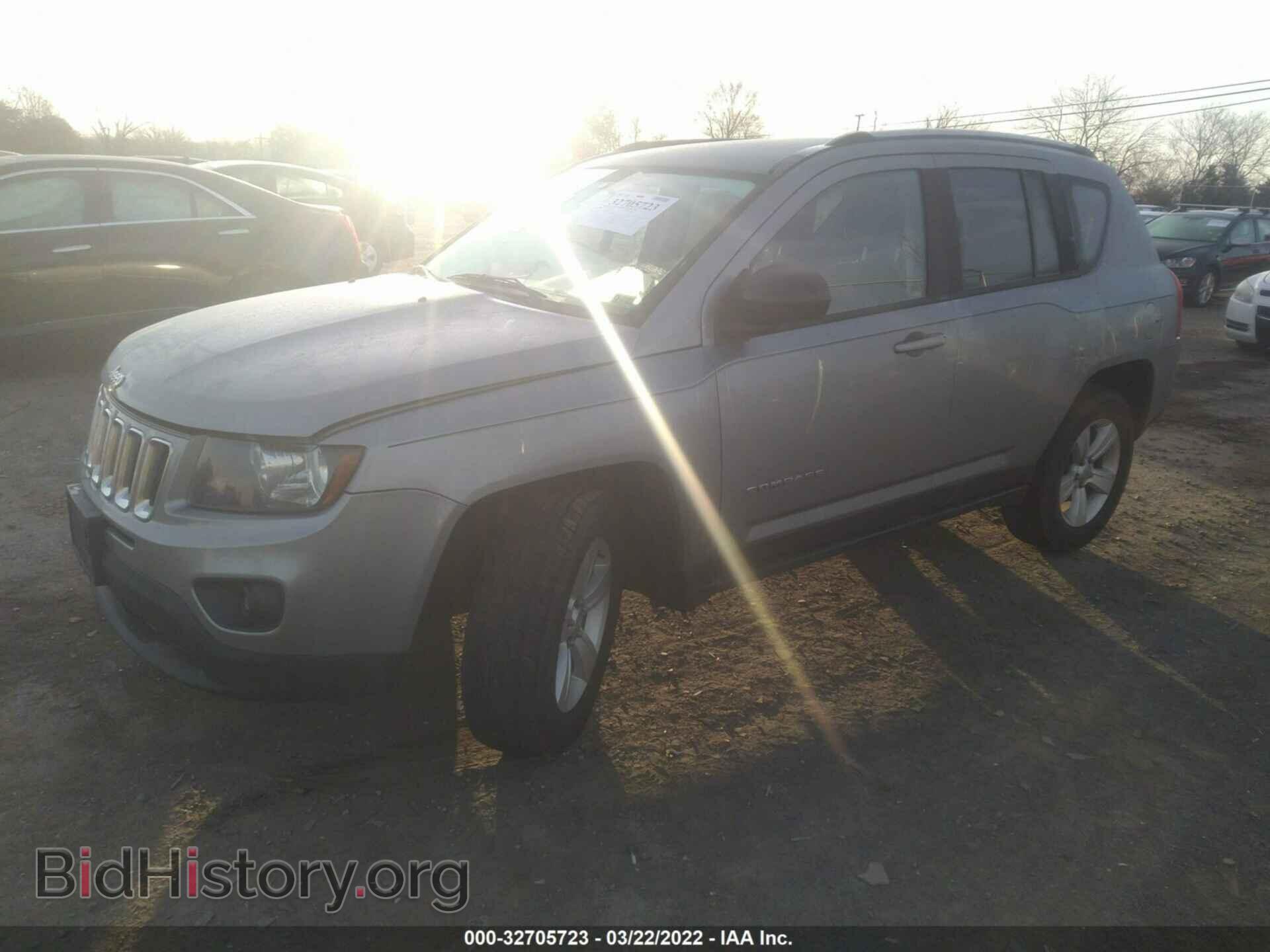 2014 JEEP COMPASS - VIN: 1C4NJDBB3ED777538 - Фото 2